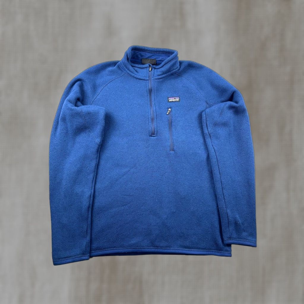Patagonia Patagonia Mens Medium Blue Fleece Quarter Zip Pullover Jacket Windbreaker Outdoor Size US M / EU 48-50 / 2 - 1 Thumbnail