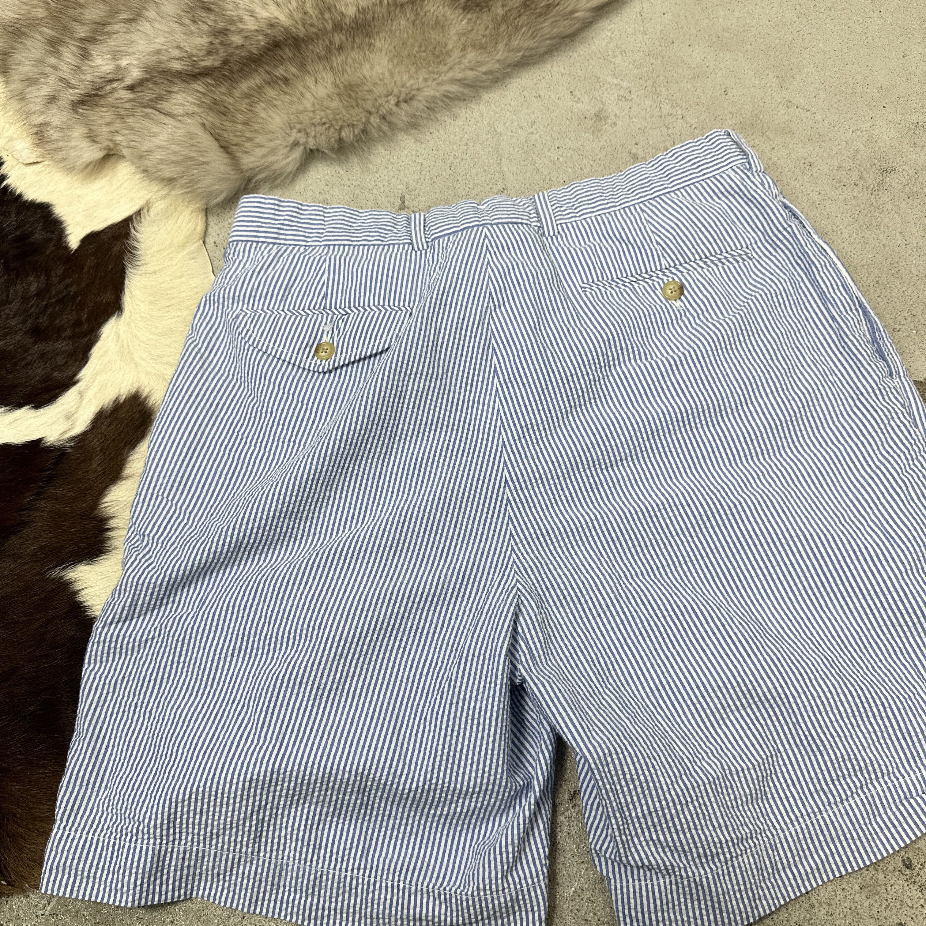 Ralph Lauren Vintage Striped Streetwear Polo Ralph Lauren Shorts Y2K Size US 34 / EU 50 - 5 Thumbnail