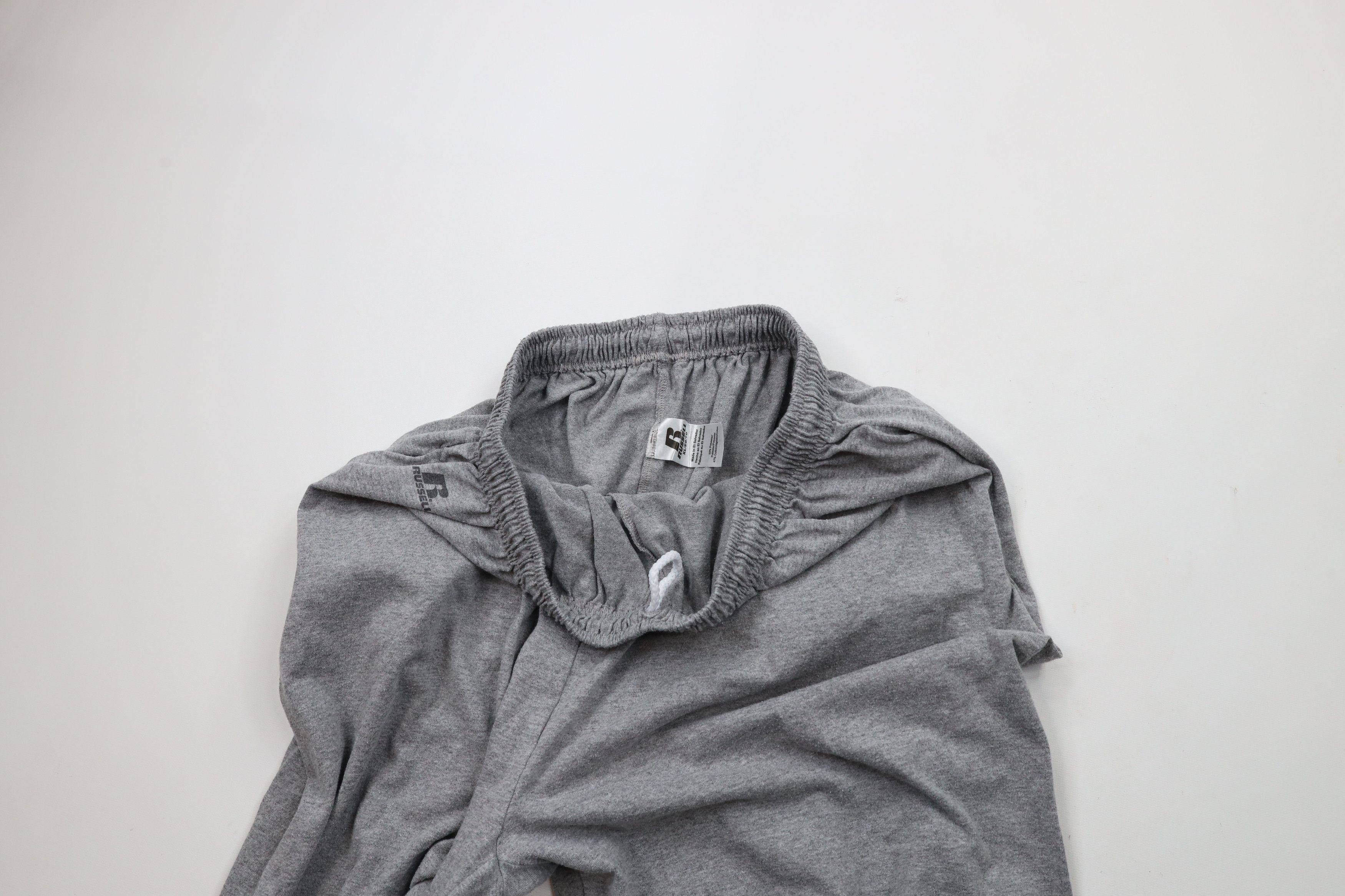 Russell Athletic × Vintage Vintage Y2K Russell Athletic Out Lightweight Sweatpants Gray Size US 38 / EU 54 - 8 Thumbnail