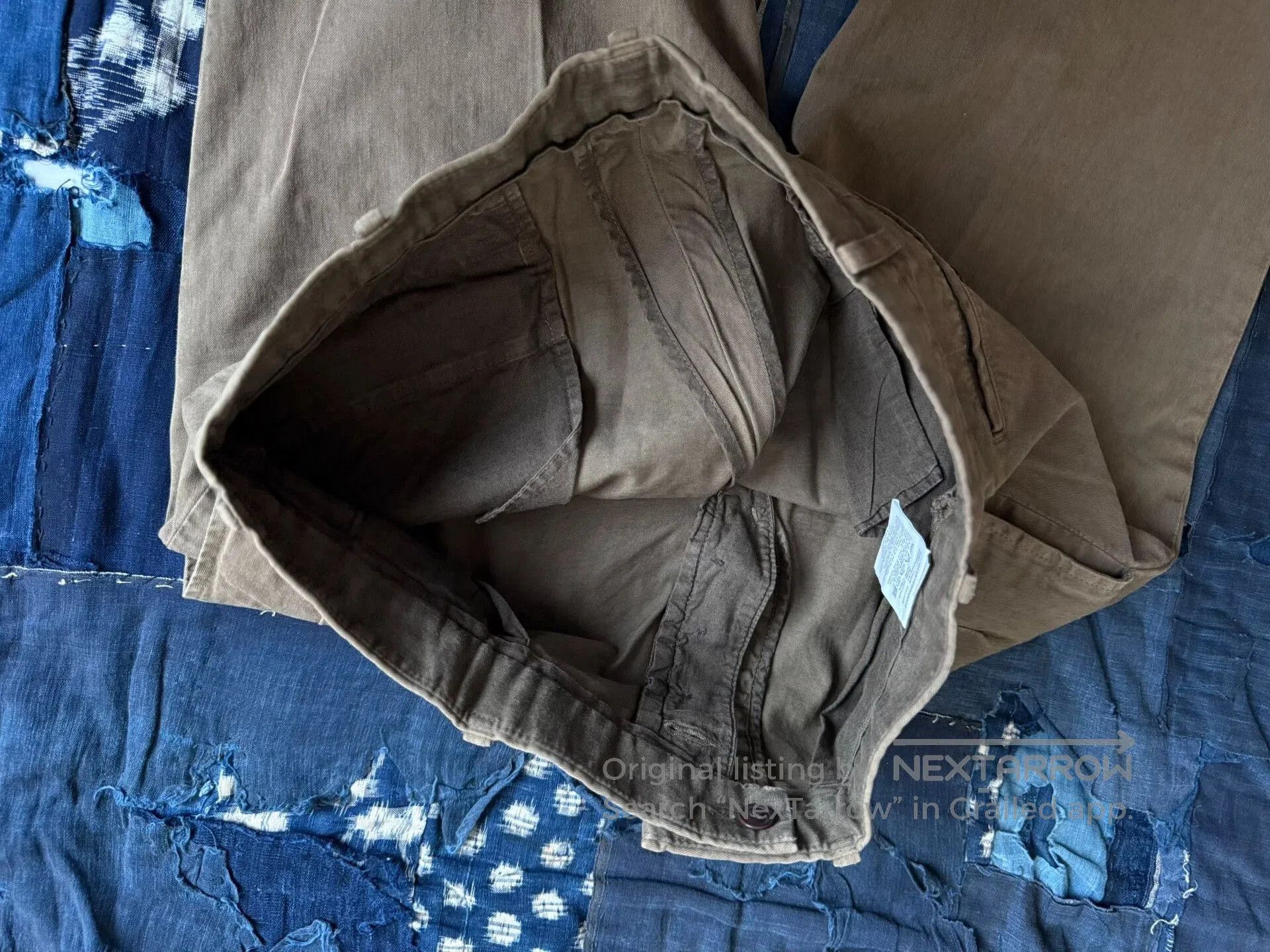 Visvim VISVIM Chino Pants in Green. Size US 26 / EU 42 - 8 Thumbnail
