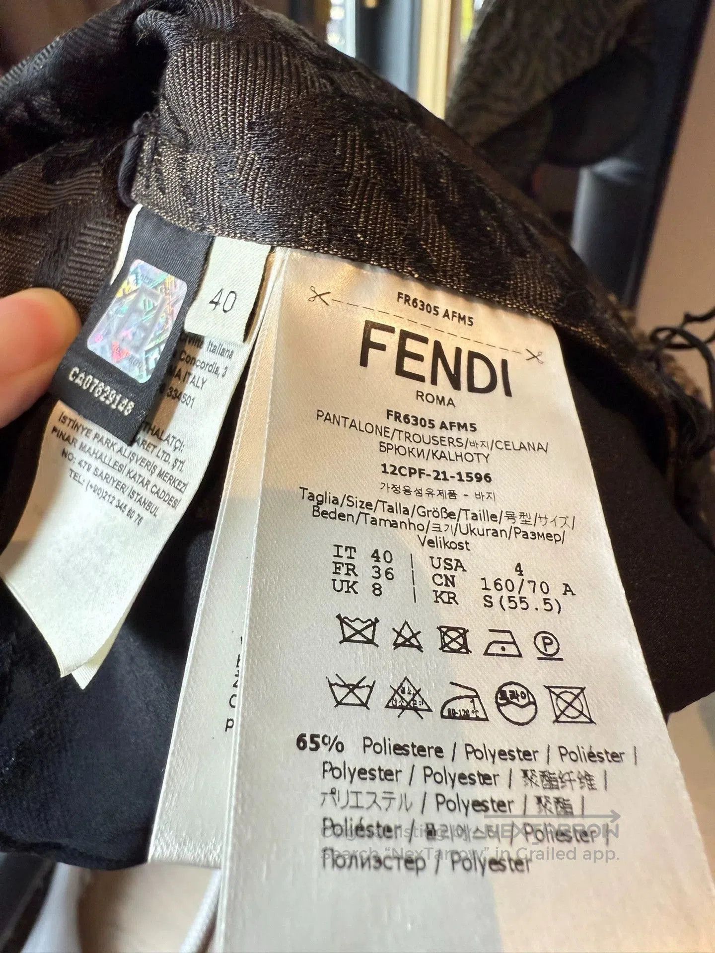 Fendi Fendi Classic Monogram Print Shorts. Size US 40 / EU 56 - 5 Thumbnail