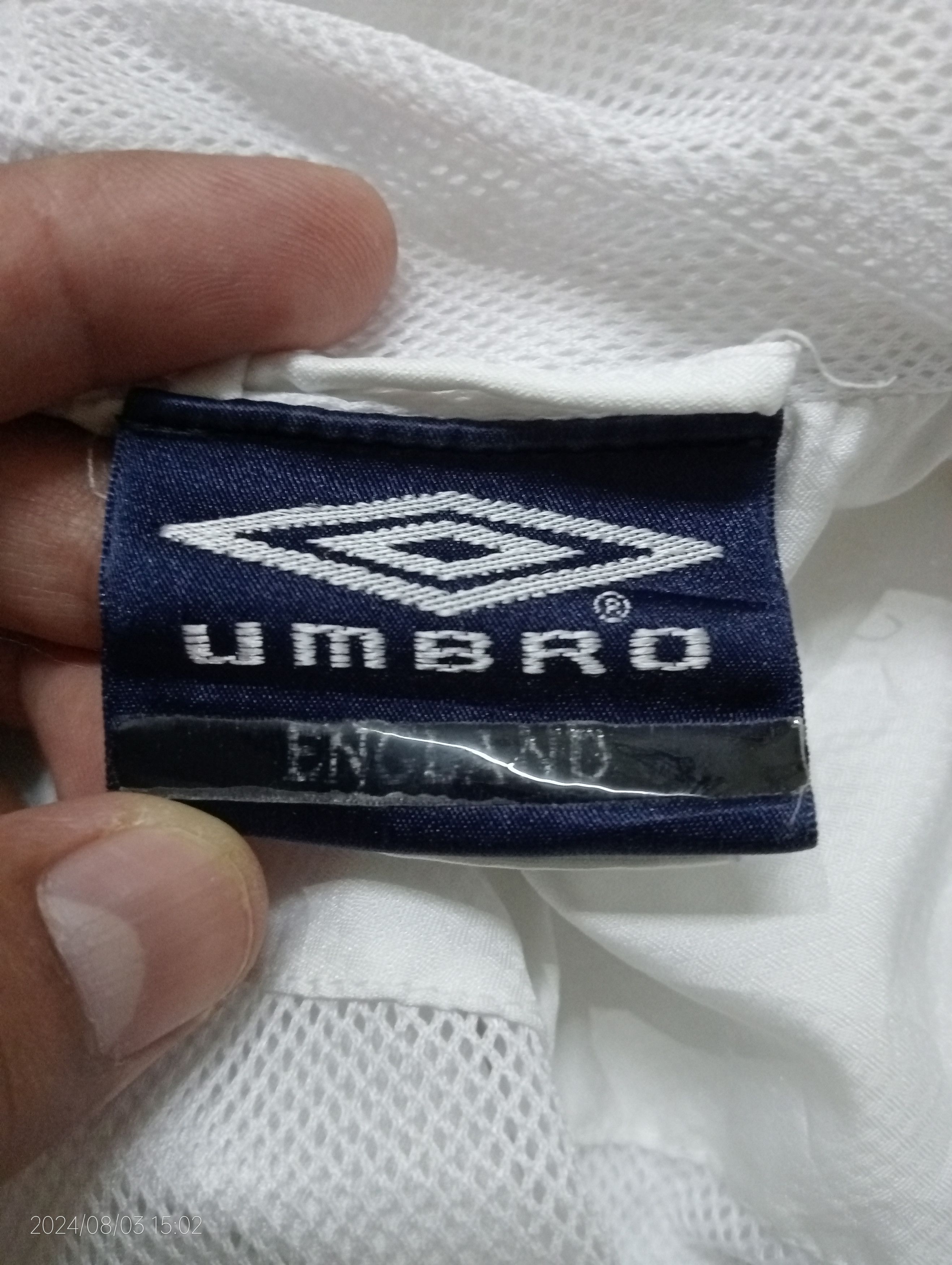 Umbro Vintage Umbro England Nationwide Windbreaker Jacket Size US M / EU 48-50 / 2 - 10 Thumbnail