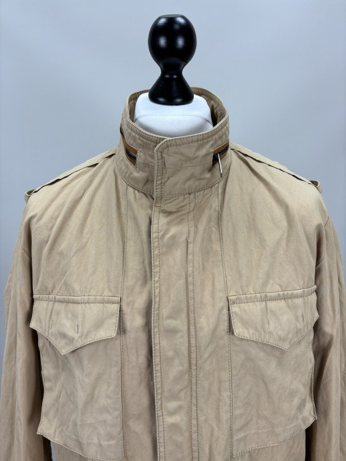 Burberry Mens jacket Burberry London Size M/L Color Beige Size US M / EU 48-50 / 2 - 3 Thumbnail