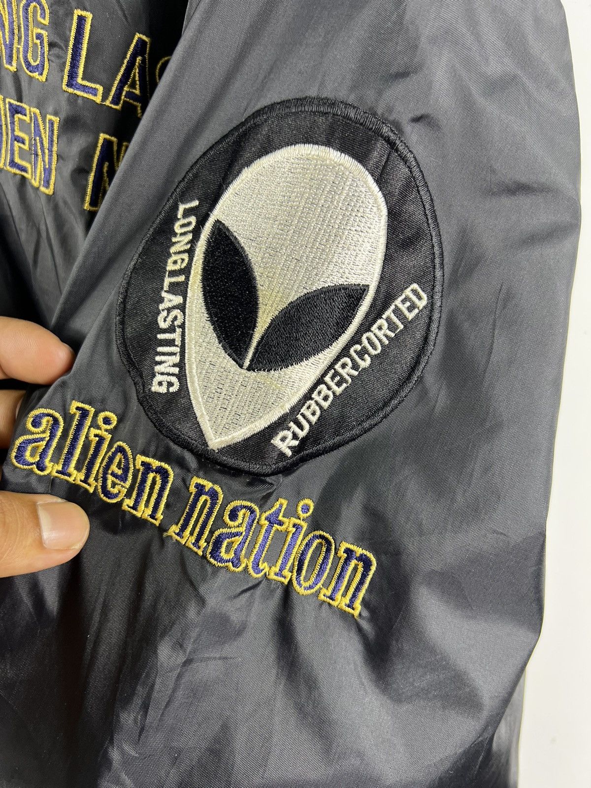 Alien Workshop ⚡️ VINTAGE STREETWEAR ALIEN NATION LONG LASTING WINDBREAKER Size US XL / EU 56 / 4 - 7 Thumbnail