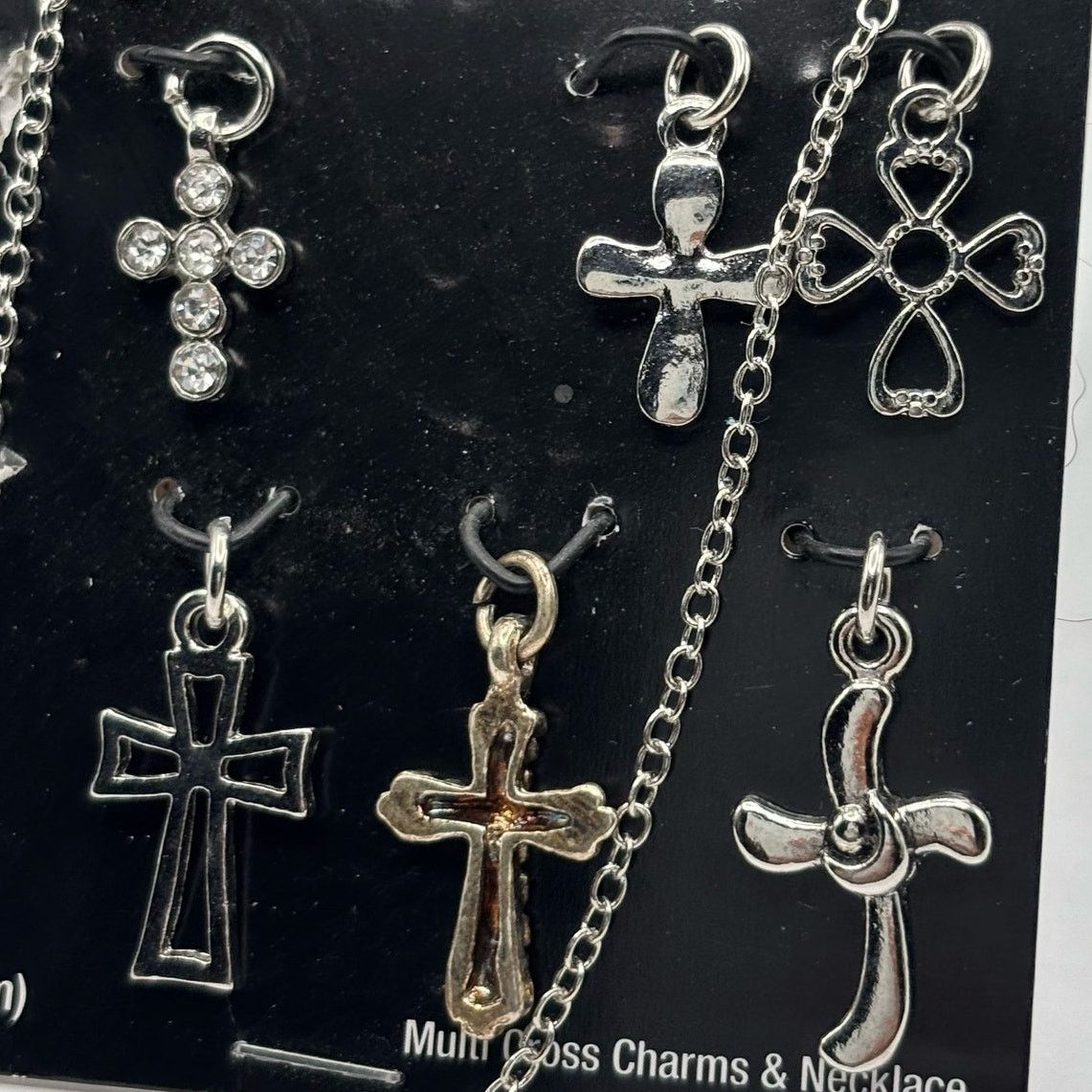Other Silver Cross Charm Me Necklace Size ONE SIZE - 2 Thumbnail