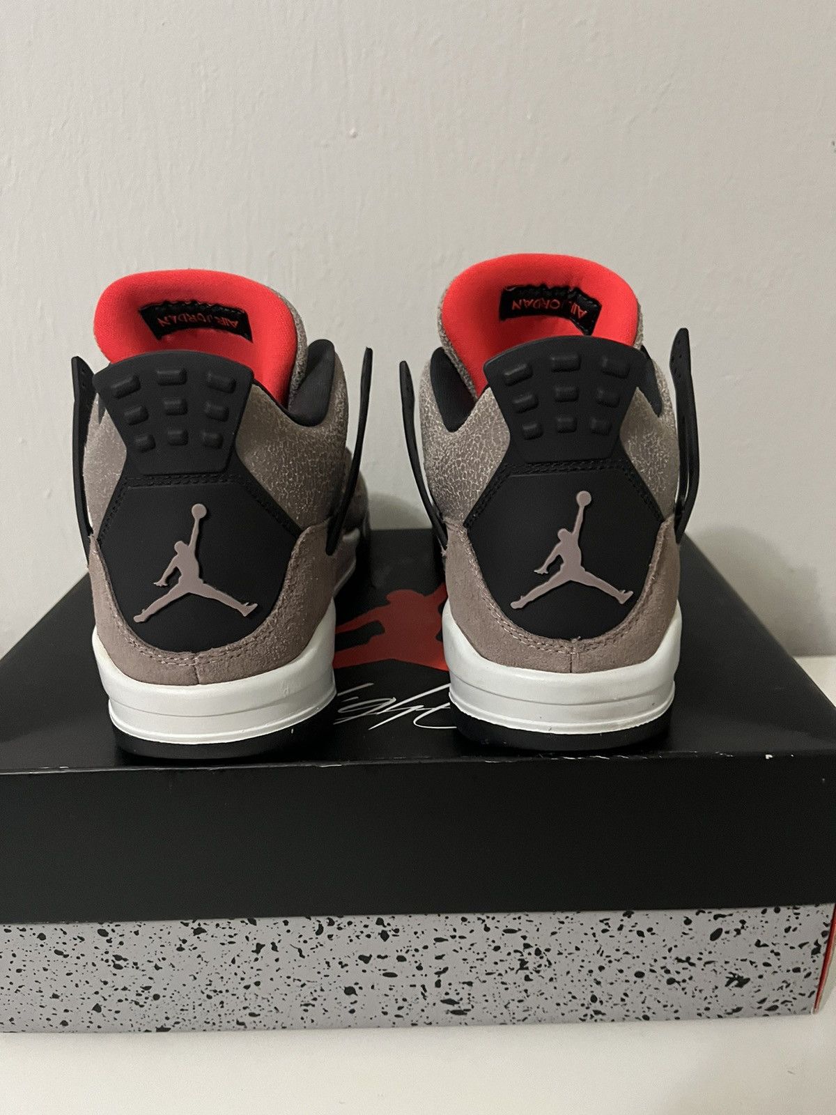 image of Jordan Brand 4 Taupe Haze Shoes in Brown, Men's (Size 7)