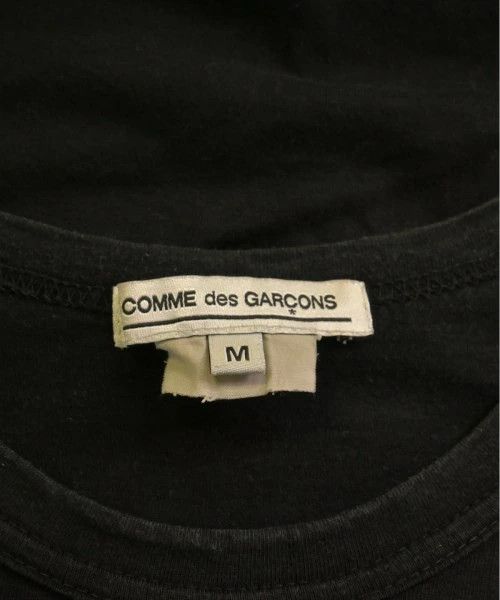 Comme des Garcons T-Shirts Cotton Short Sleeve Text Print Crewneck Black Size US M / EU 48-50 / 2 - 8 Thumbnail