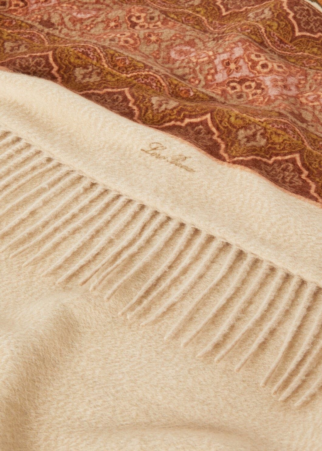 Loro Piana o1w1db10725 FAO6946 Size: OS / Holbein Shawl in Multicolor Size ONE SIZE - 3 Thumbnail