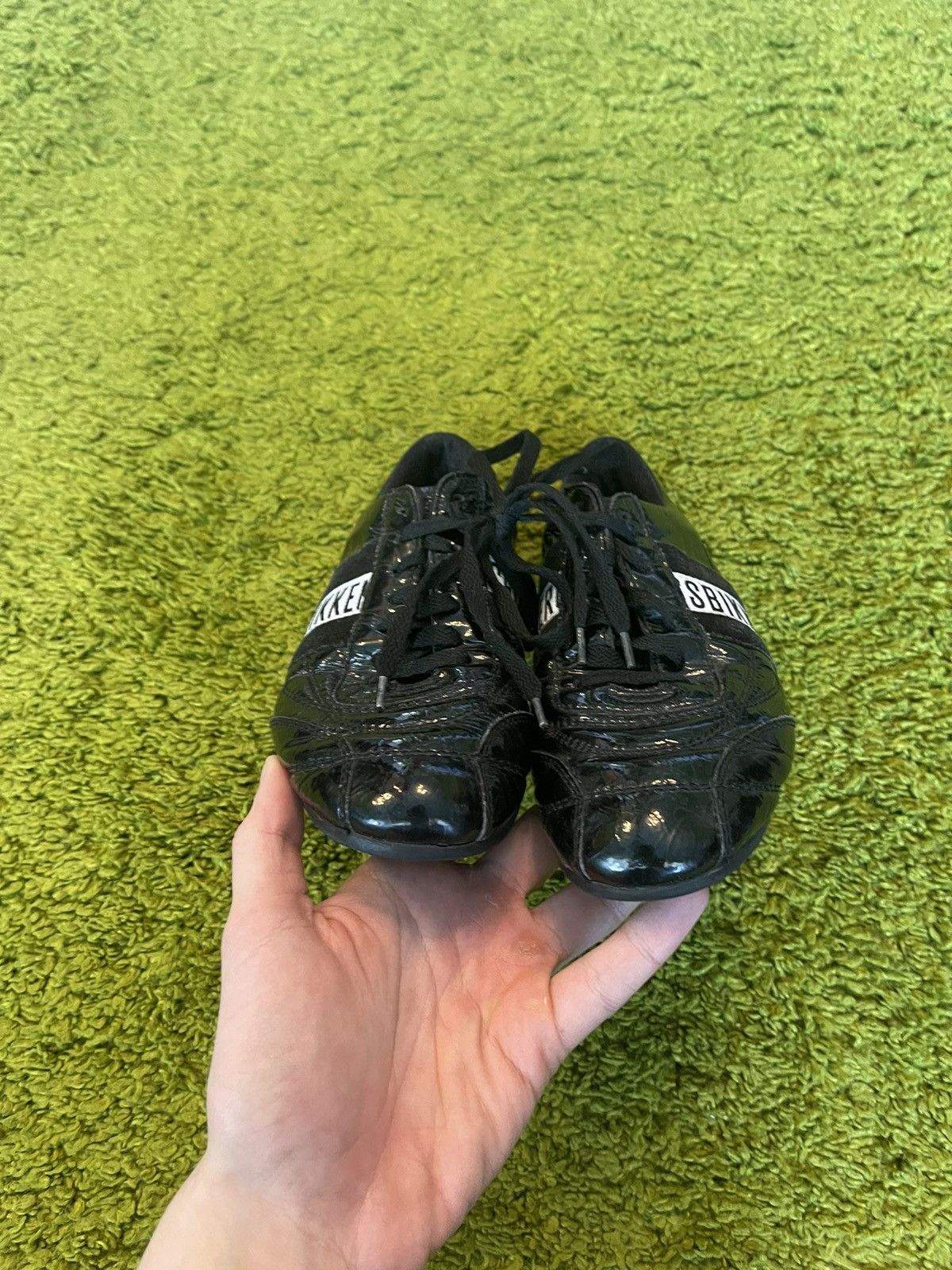 Designer × Dirk Bikkembergs × Vintage Bikkembergs 2000s vintage real patent leather sneakers Y2K Size US 6 / IT 36 - 6 Thumbnail