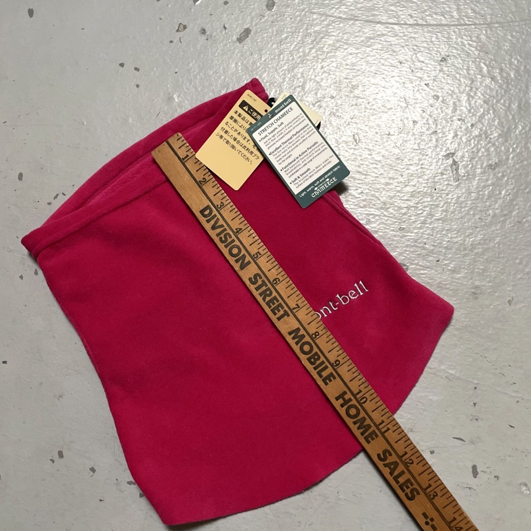 Montbell MONTBELL Stretch Chameece Fleece Neck Gaitor One Size NWT Fuscia IN JAPAN Scarf Outdoor Ski Camp Japanese Designer Unisex Size US M / EU 48-50 / 2 - 3 Thumbnail