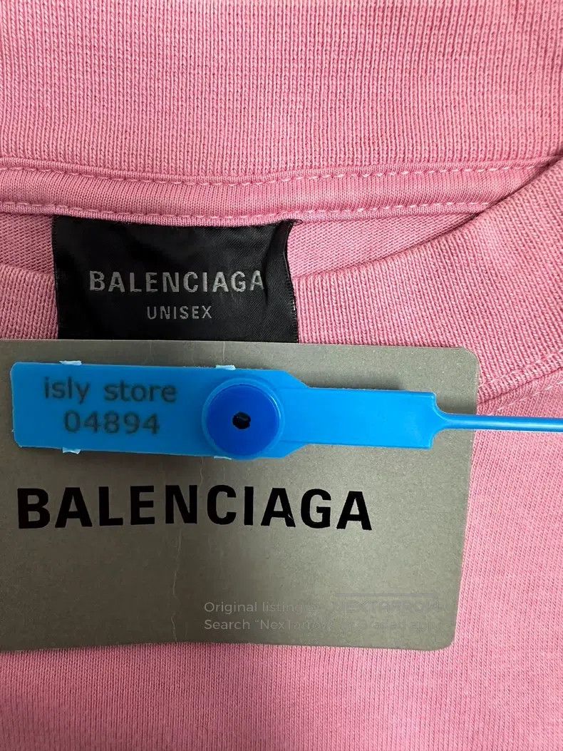 Balenciaga Balenciaga Letter Printed Short Sleeve Crewneck T-Shirt Size US M / EU 48-50 / 2 - 4 Thumbnail
