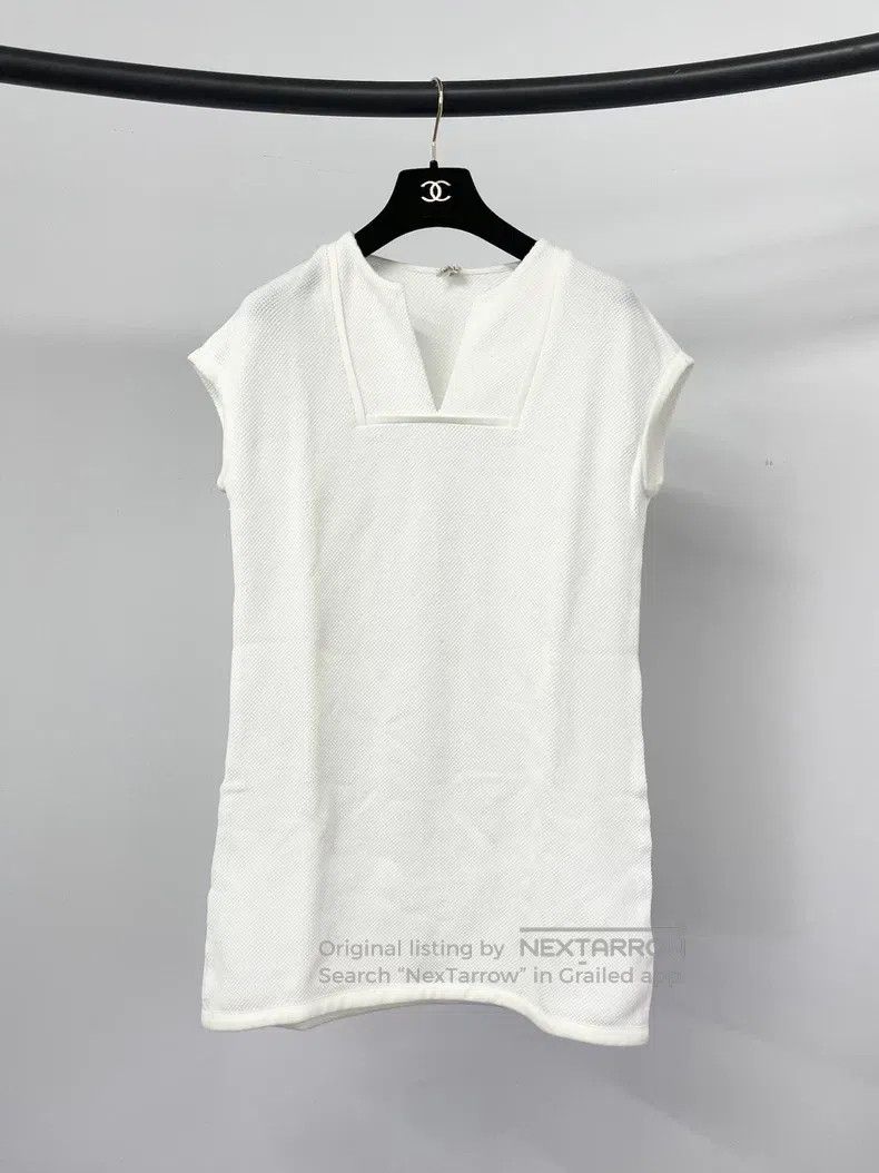 Hermes Hermes White sleeveless dress Size XS / US 0-2 / IT 36-38 - 1 Thumbnail