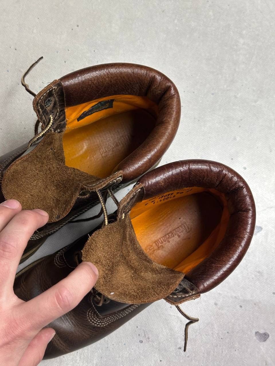Timberland Timberland Premium 6-Inch Vintage Boots Brown Leather Size 9 Size US 9 / EU 42 - 11 Thumbnail