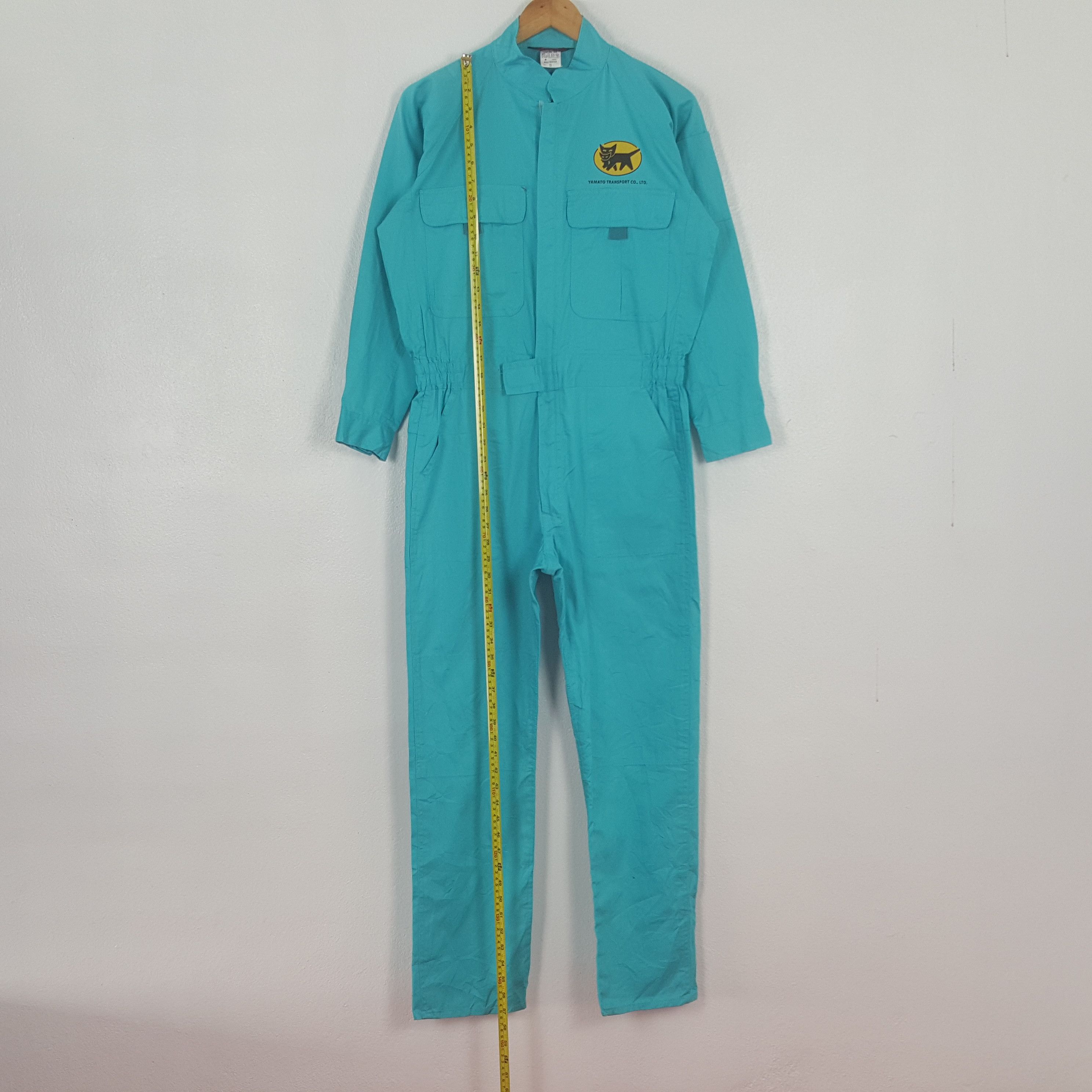 Japanese Brand Vintage Yamato Transport Japan Custom Coverall Jacket C320N Size US M / EU 48-50 / 2 - 7 Thumbnail