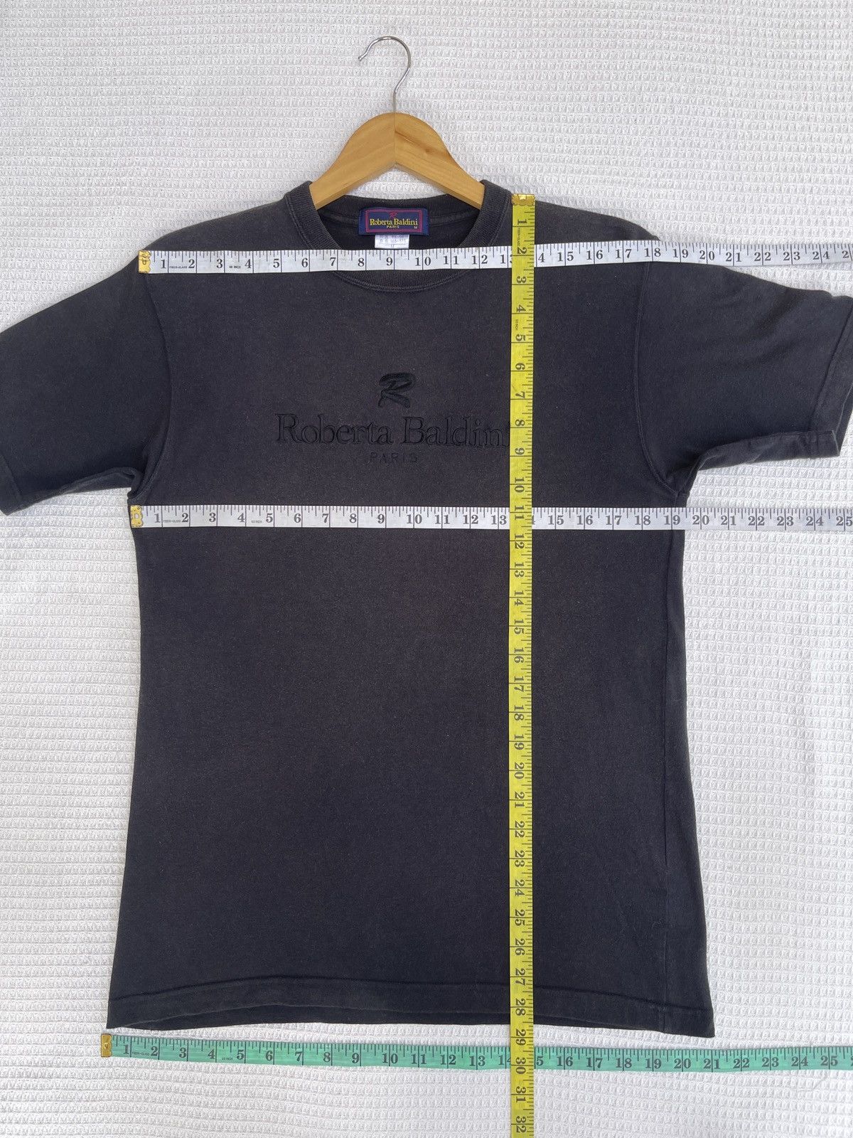 Other Rare🔥Vintage ROBERTA BALDINI PARIS Spellout T-Shirt Size US M / EU 48-50 / 2 - 10 Thumbnail