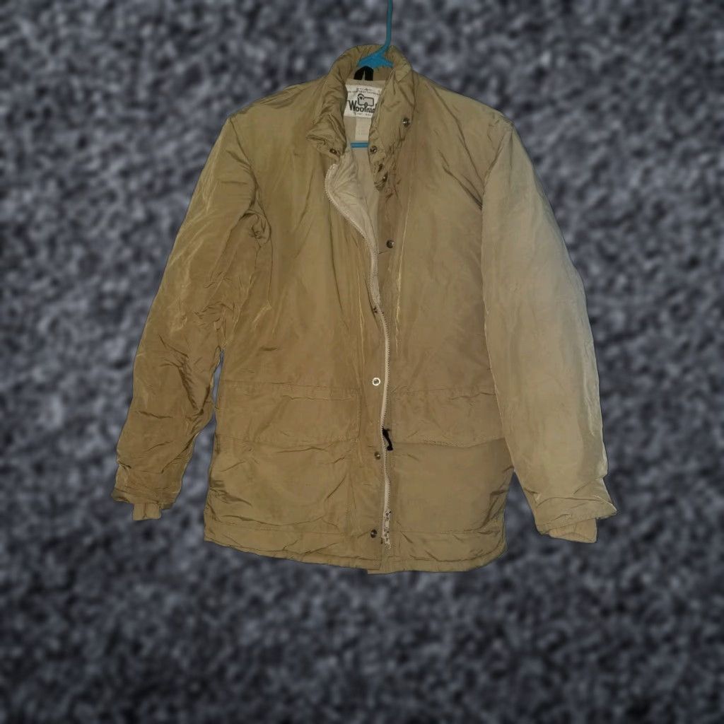 Vintage VINTAGE Woolrich Arctic Parka Goose Down Filled Tan Coat Jacket Mens Small Size US M / EU 48-50 / 2 - 1 Thumbnail