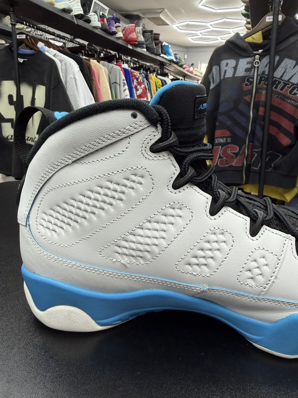 Jordan Brand Size 10 - Air Jordan 9 Retro Powdered Blue Size US 10 / EU 43 - 7 Thumbnail