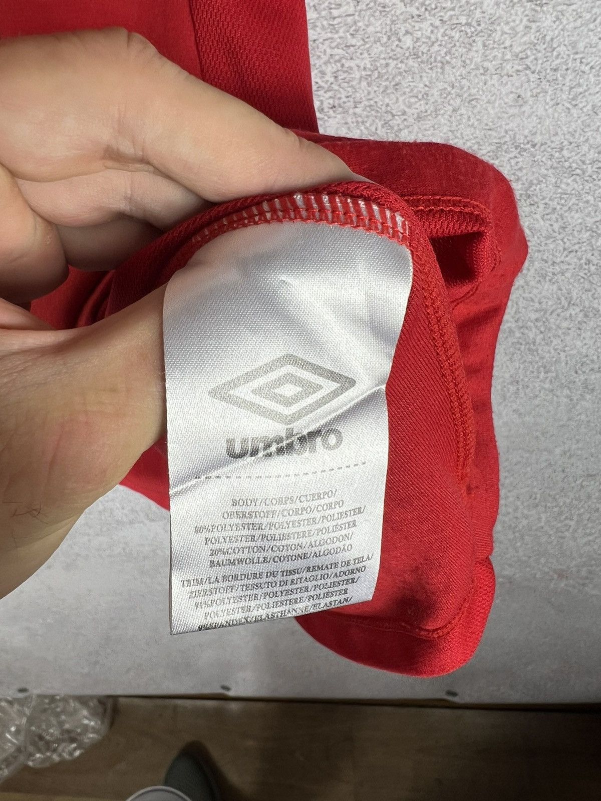 Umbro Vintage Umbro England National Team Away Jersey Size US XXL / EU 58 / 5 - 6 Thumbnail