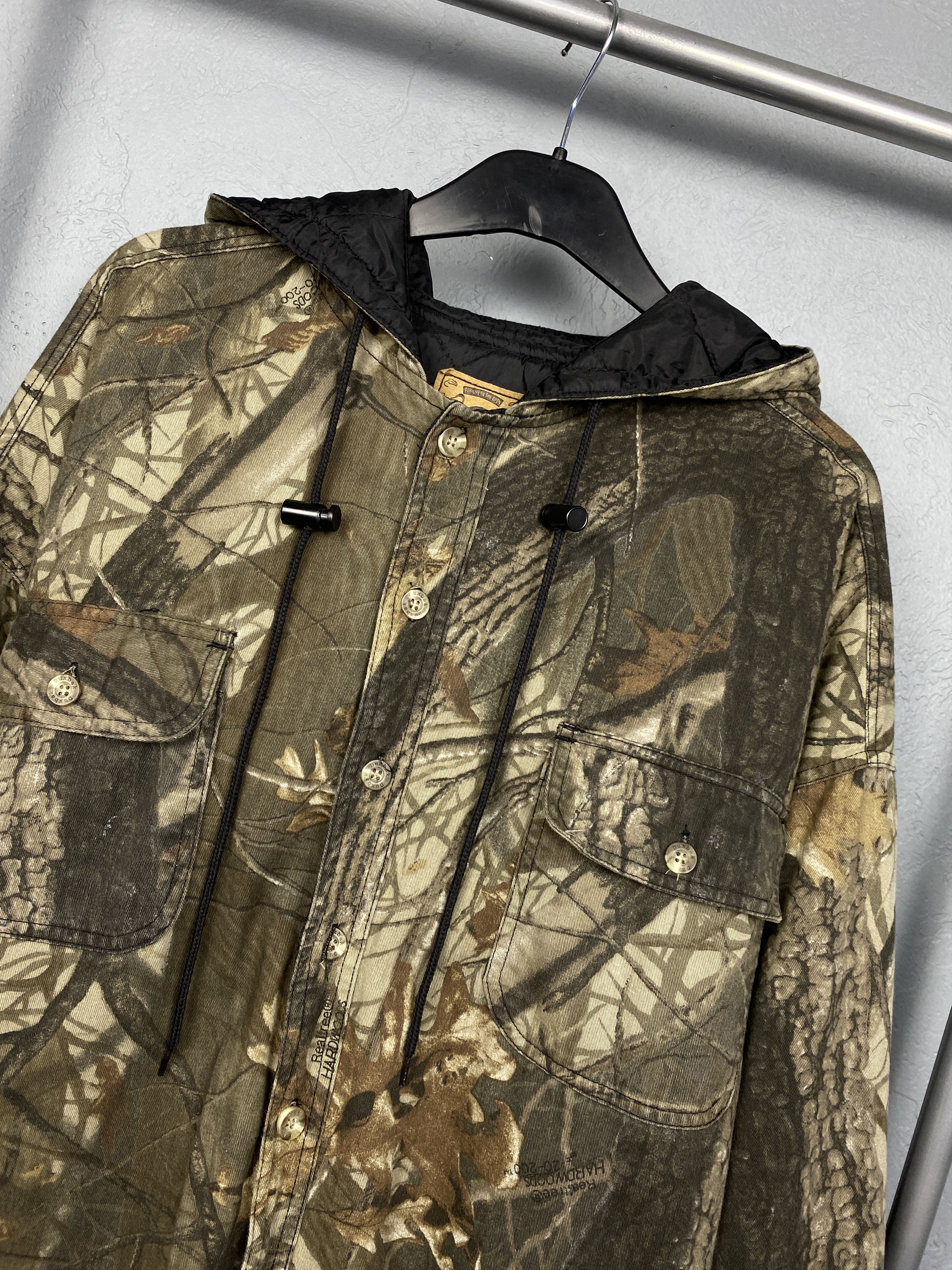 Realtree Duxbak Camo Realtree 90s Vintage Mens Jacket Size US XXL / EU 58 / 5 - 2 Thumbnail