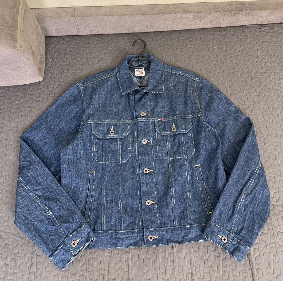 Tommy Hilfiger Tommy Hilfiger Denim Jacket Size US L / EU 52-54 / 3 - 1 Thumbnail