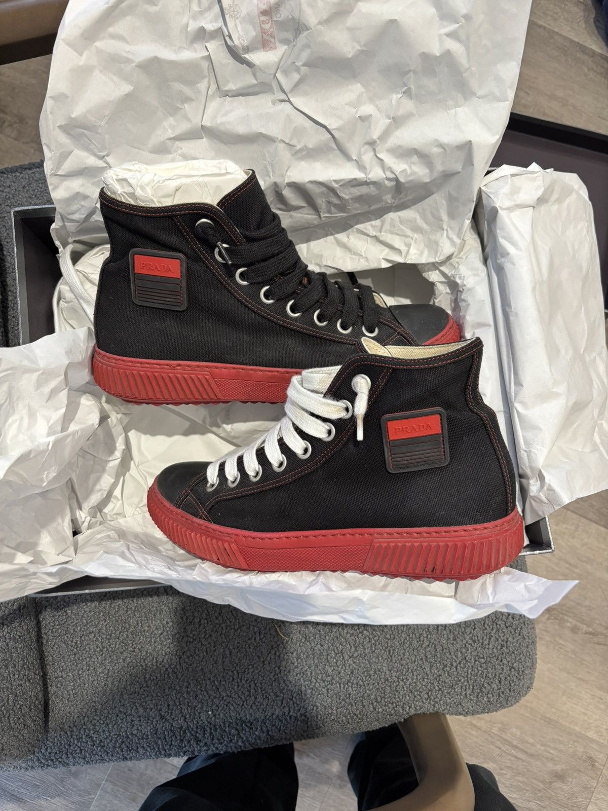 Prada Prada Calzature Uomo Sneakers Size US 6 / EU 39 - 9 Thumbnail