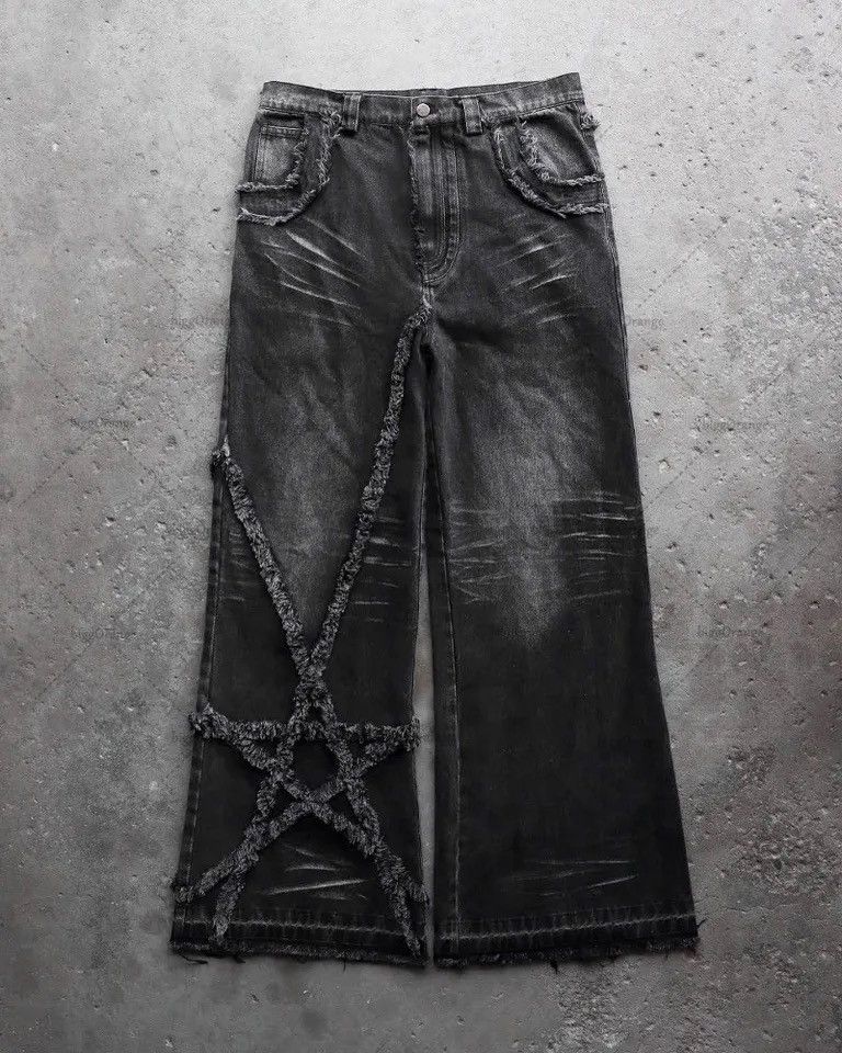 Streetwear Y2K Gothic Baggy Jeans