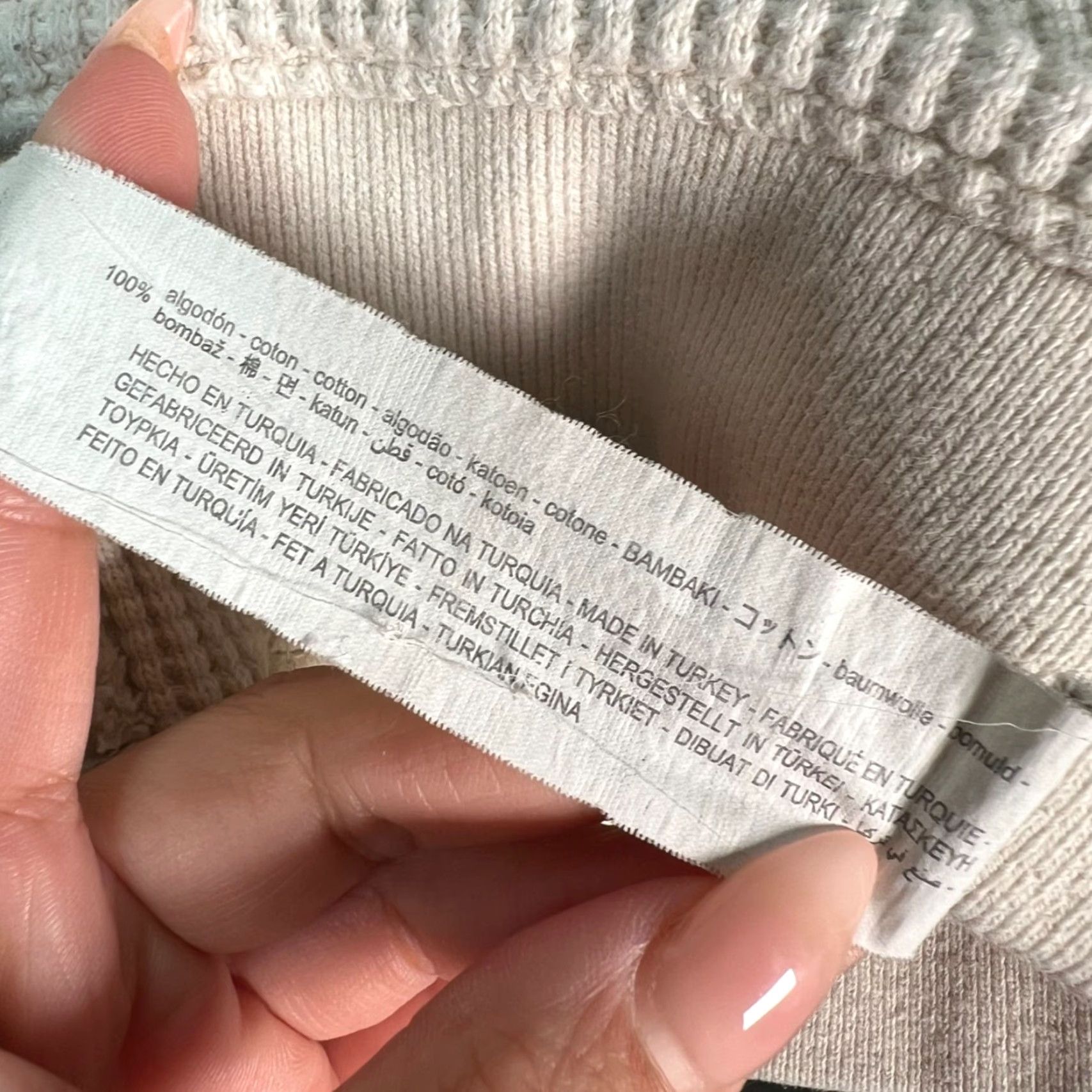 Zara VINTAGE Zara Womens Large Beige Waffle Knit Sleeveless Sweater Vest Cotton Blend Shirt Womens Casual Beige Knit Vest 90s? Size L / US 10 / IT 46 - 4 Thumbnail