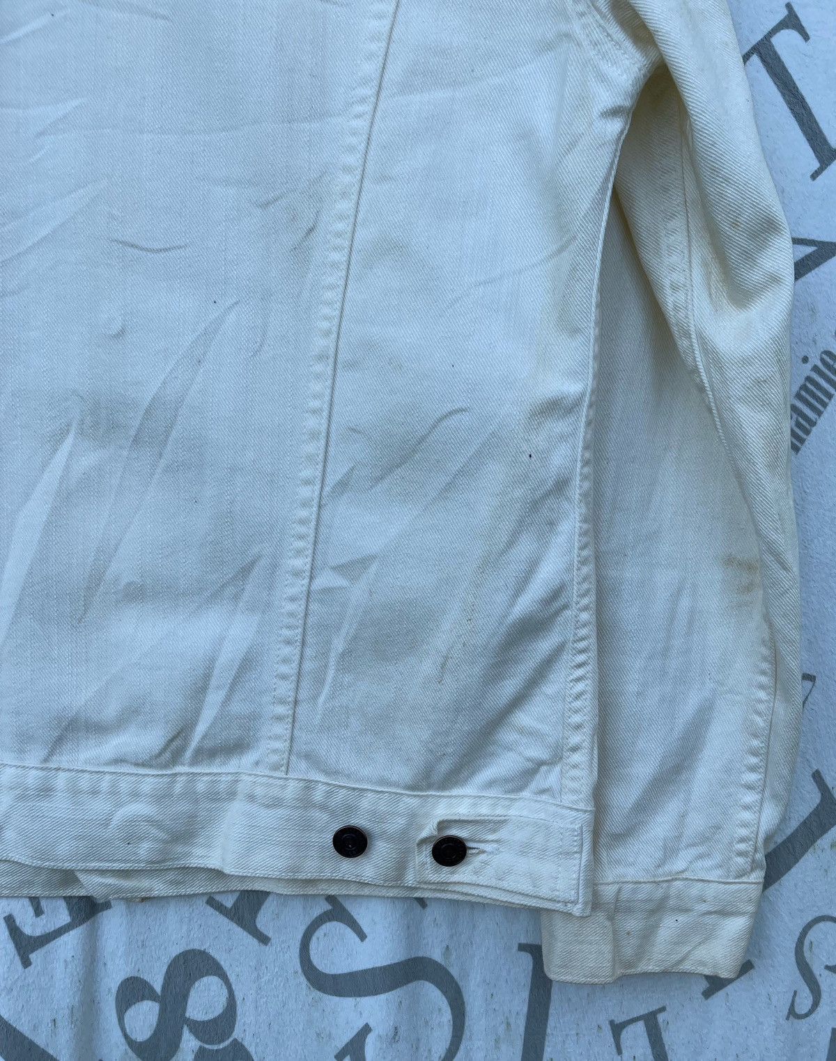 Levi's 🔥Vintage Levi's Denim Trucker Jacket Size US M / EU 48-50 / 2 - 15 Thumbnail