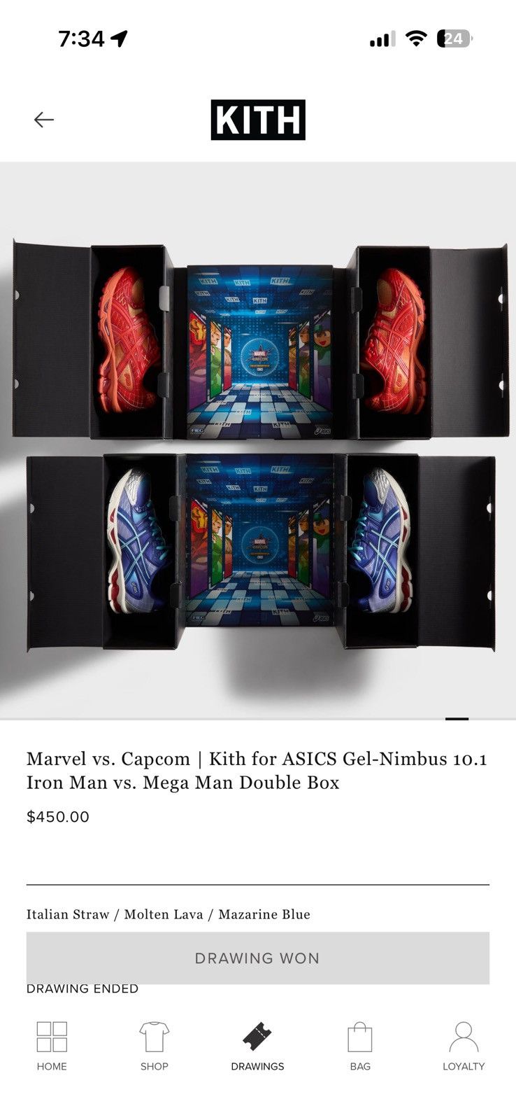 Asics × Kith × Marvel Comics Kith X marvel vs capcom x asics iron man mega man comic Size US 8 / EU 41 - 5 Thumbnail