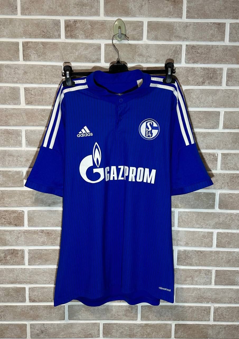 Adidas Schalke fc Adidas Home football jersey Shirt 2015-2016 Size US L / EU 52-54 / 3 - 1 Thumbnail