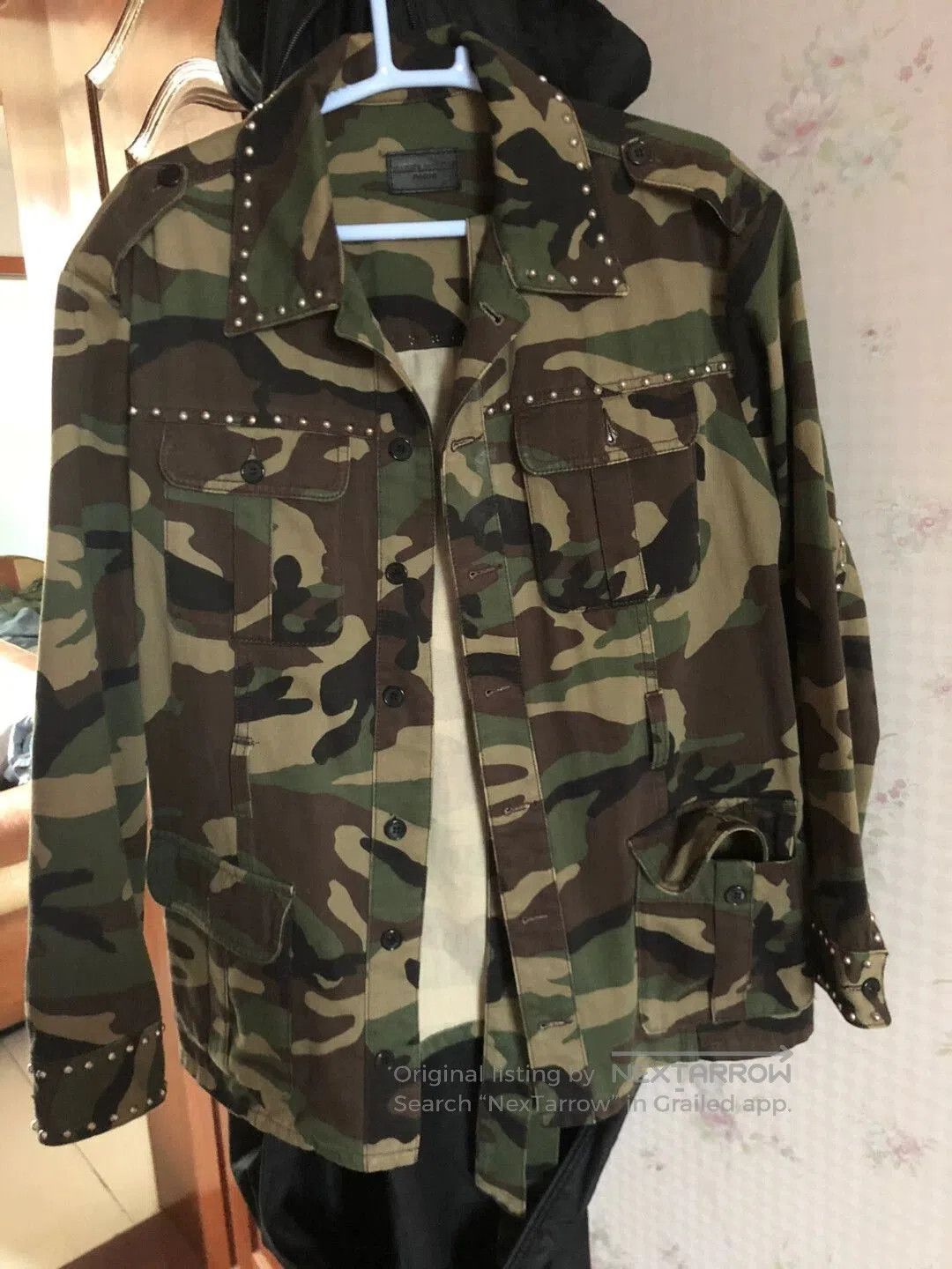 Saint Laurent Paris Saint Laurent Paris Classic camouflage jacket. Size US M / EU 48-50 / 2 - 1 Thumbnail