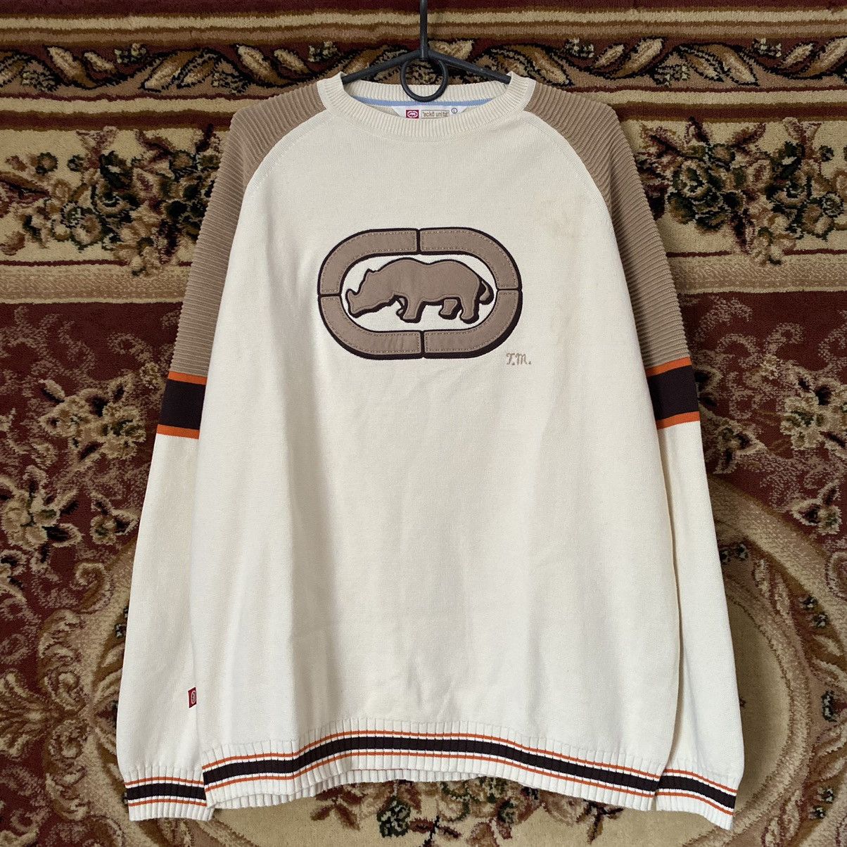Ecko Unltd. × Vintage Vintage Ecko Unlimited Big Logo Sweater Size US L / EU 52-54 / 3 - 1 Thumbnail