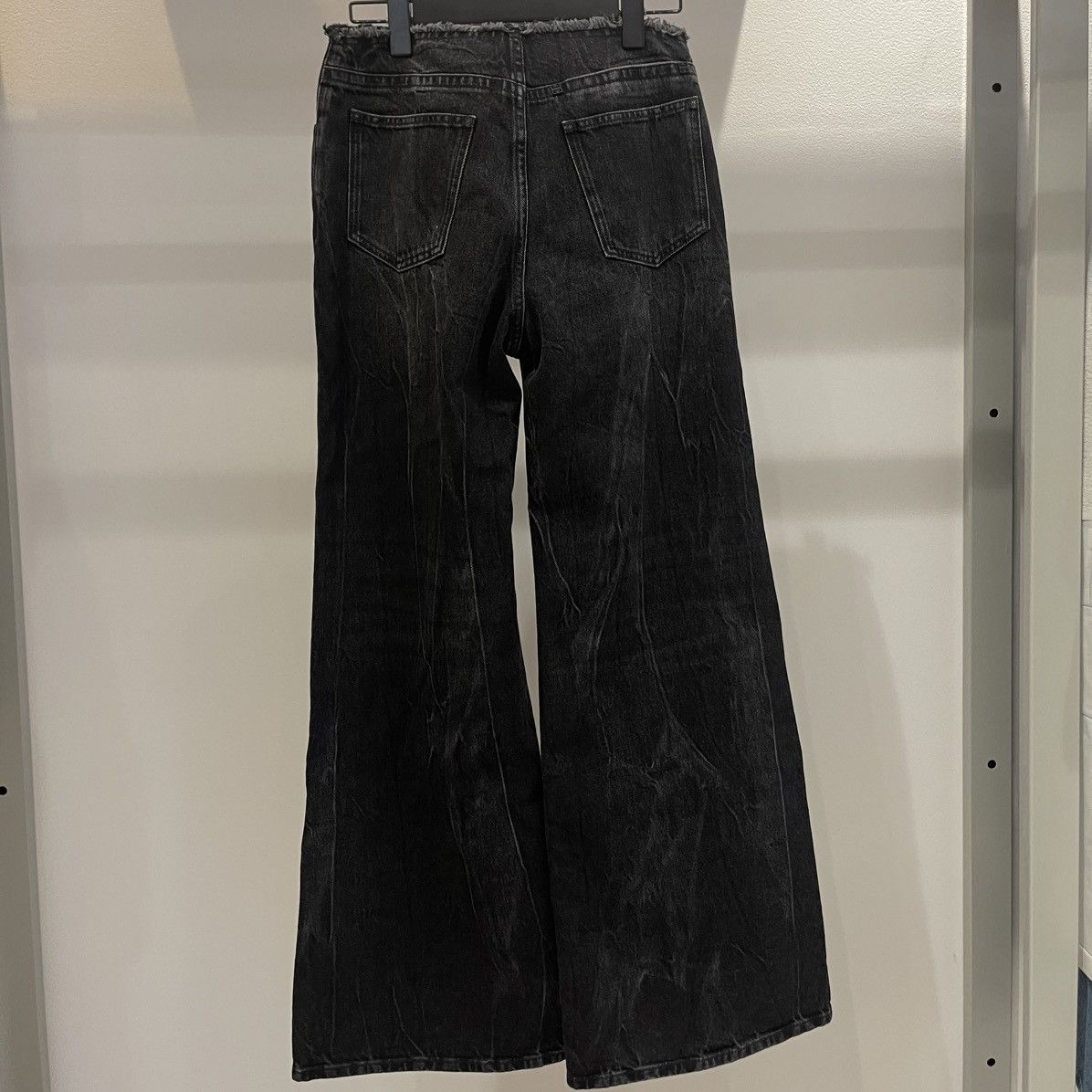 Givenchy Givenchy Wide-Leg Denim Cotton Jeans Size 26" / US 2 / IT 38 - 3 Thumbnail