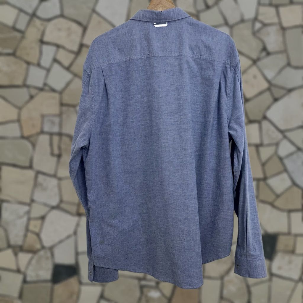 Lululemon Lululemon Commission Button Up Blue Qwick Oxford Shirt Long Sleeve Mens XL Size US XL / EU 56 / 4 - 1 Thumbnail