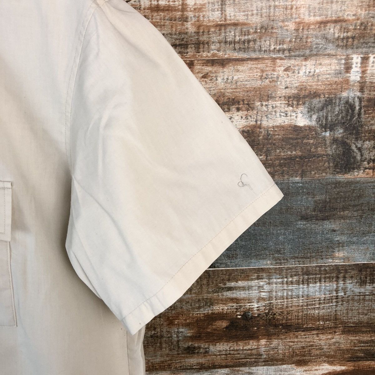 PPFM × Vintage Ppfm Cream vintage Work Shirt #A2224 Size US M / EU 48-50 / 2 - 9 Thumbnail