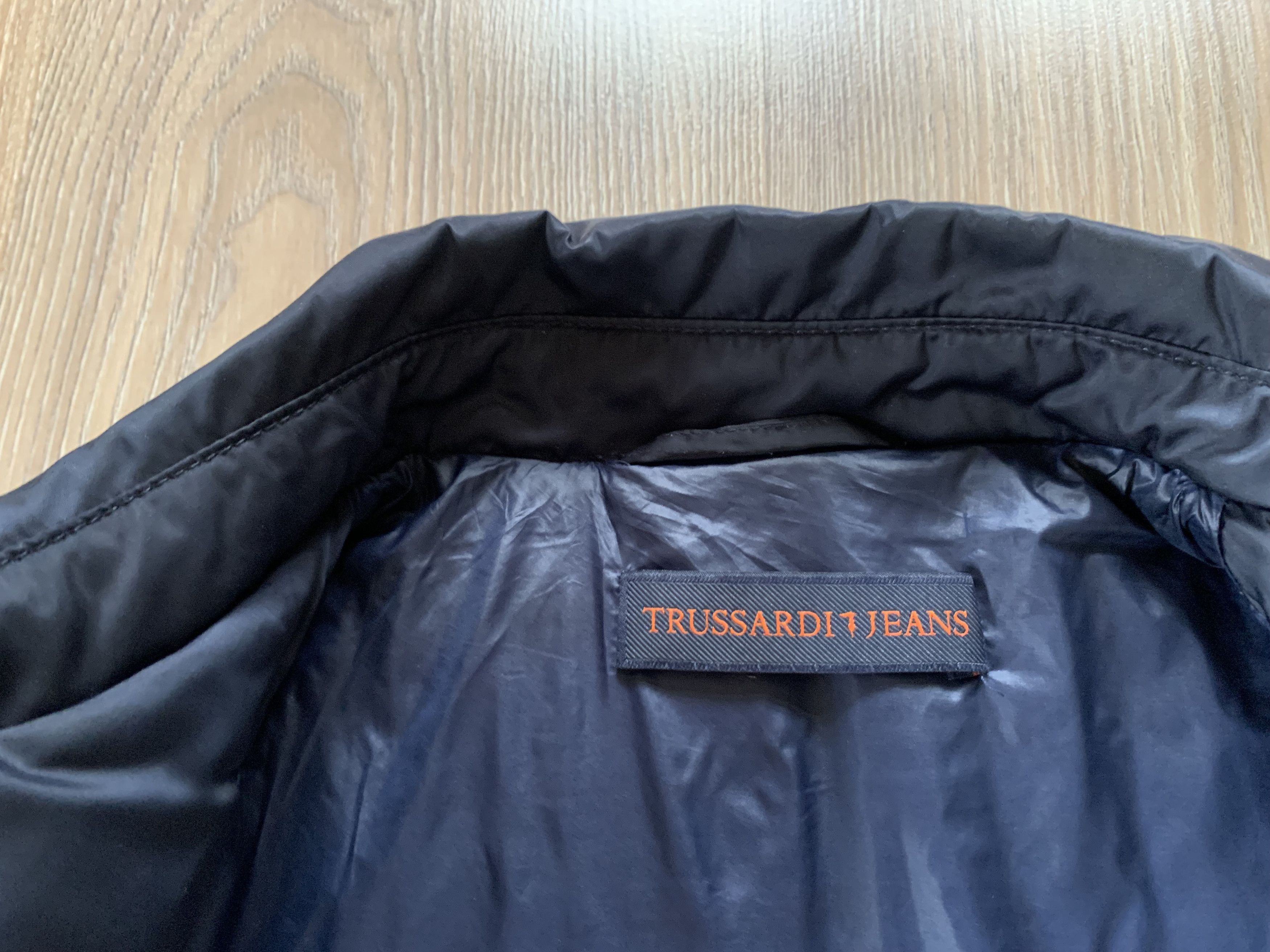 Trussardi Trussardi Womens Vintage Navy Blue Trench Size M / US 6-8 / IT 42-44 - 7 Thumbnail