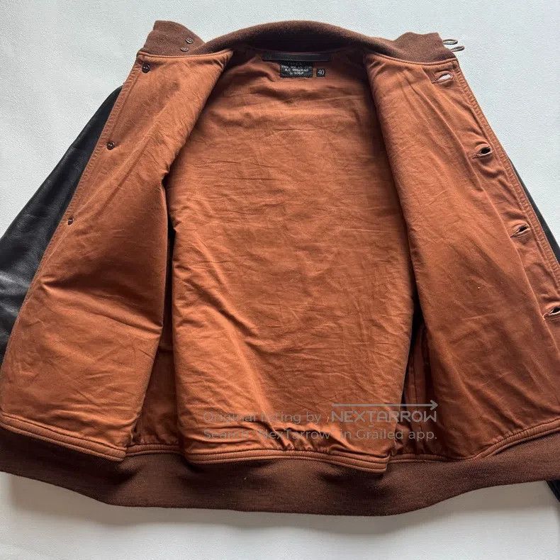 The Real McCoy's The Real McCoys A1 Flight Jacket A1 Leather Jacket Size US L / EU 52-54 / 3 - 6 Thumbnail