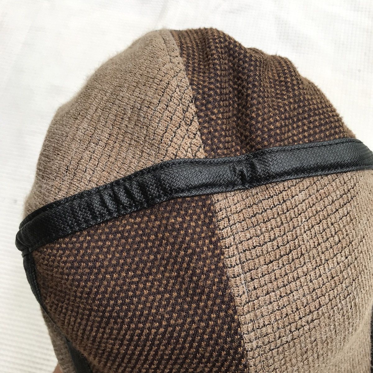14th Addiction × Le Grande Bleu (L.G.B.) × Unsound Rags Unique patchwork flatcap by jamont Size ONE SIZE - 8 Thumbnail