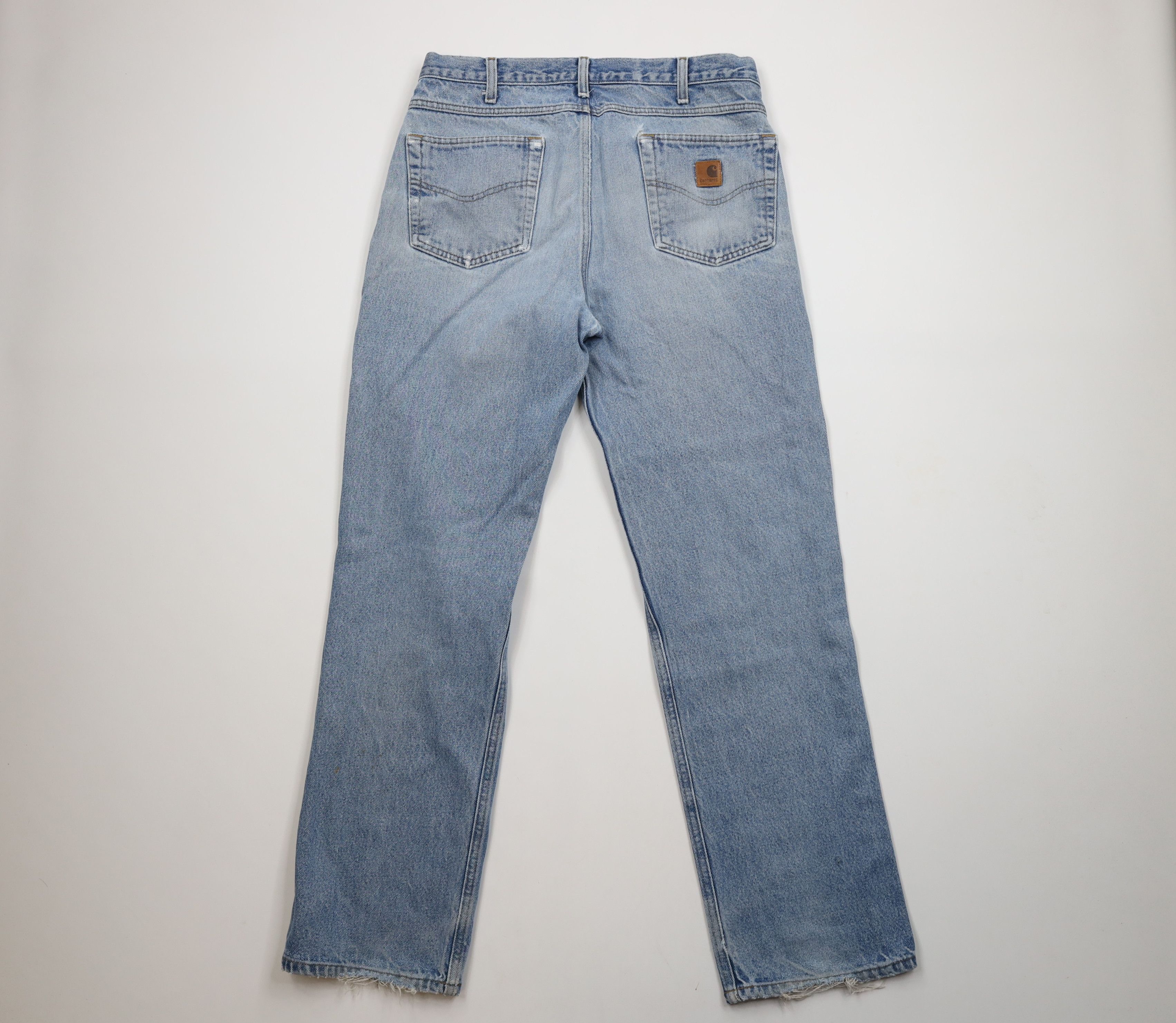 Carhartt × Vintage Vintage Carhartt Spell Out Traditional Fit Denim Jeans Size US 34 / EU 50 - 11 Thumbnail