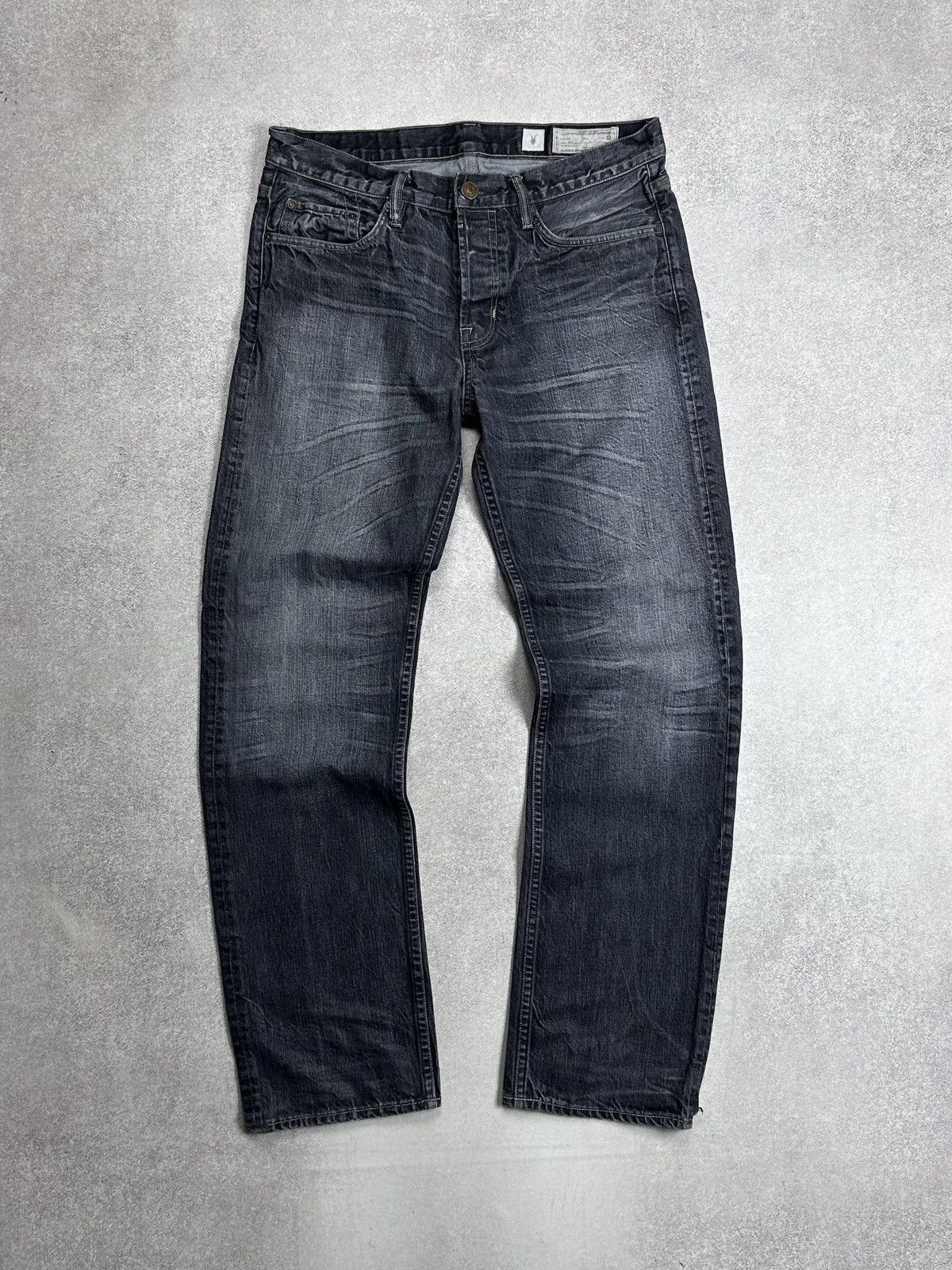Allsaints Allsaints Grey Baggy Perfect Denim Jeans 32 M Size US 32 / EU 48 - 3 Thumbnail