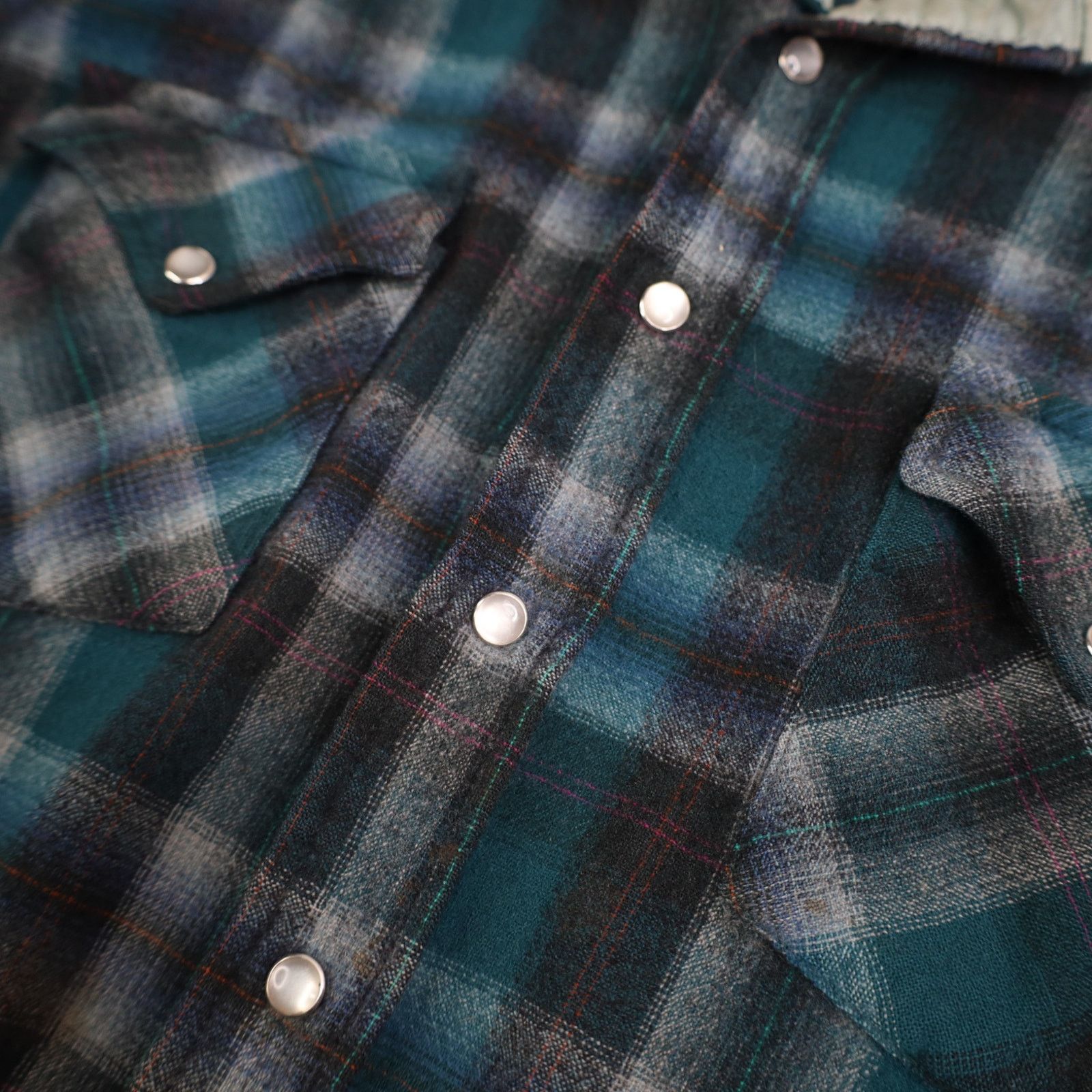 Pendleton × Vintage VTG Pendleton High Grade Western Wear Shadow Snap Shirt Size US XL / EU 56 / 4 - 5 Thumbnail