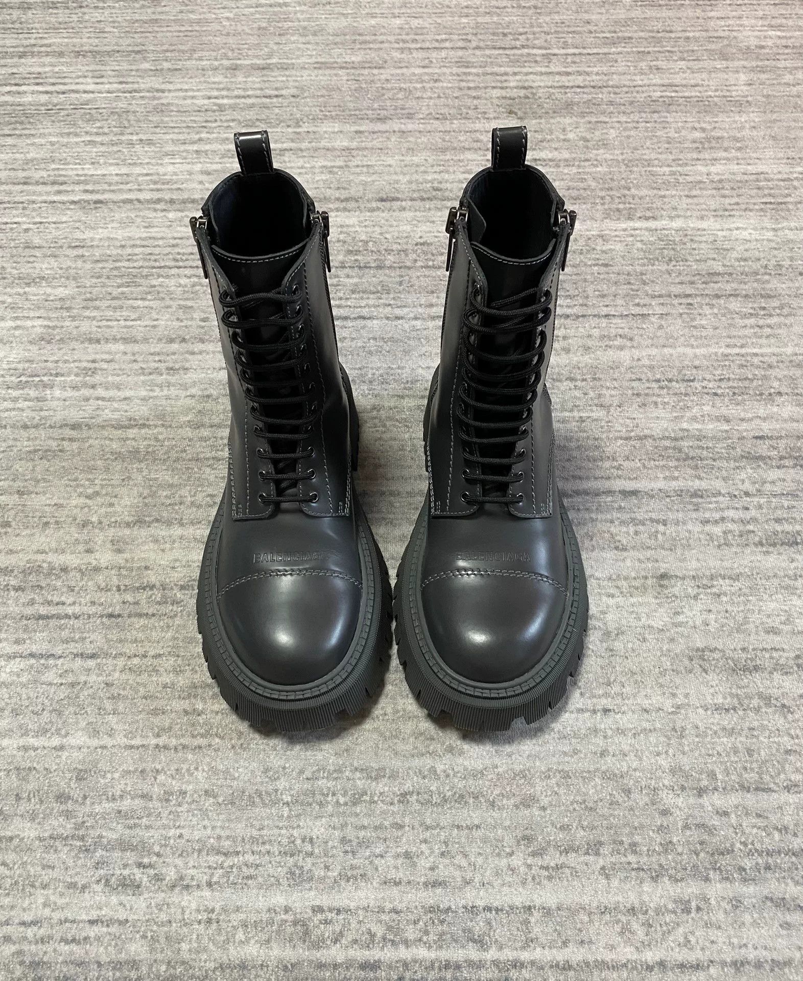 Adieu Paris balenciaga tractor high-top derby military boots Size US 8 / EU 41 - 1 Thumbnail