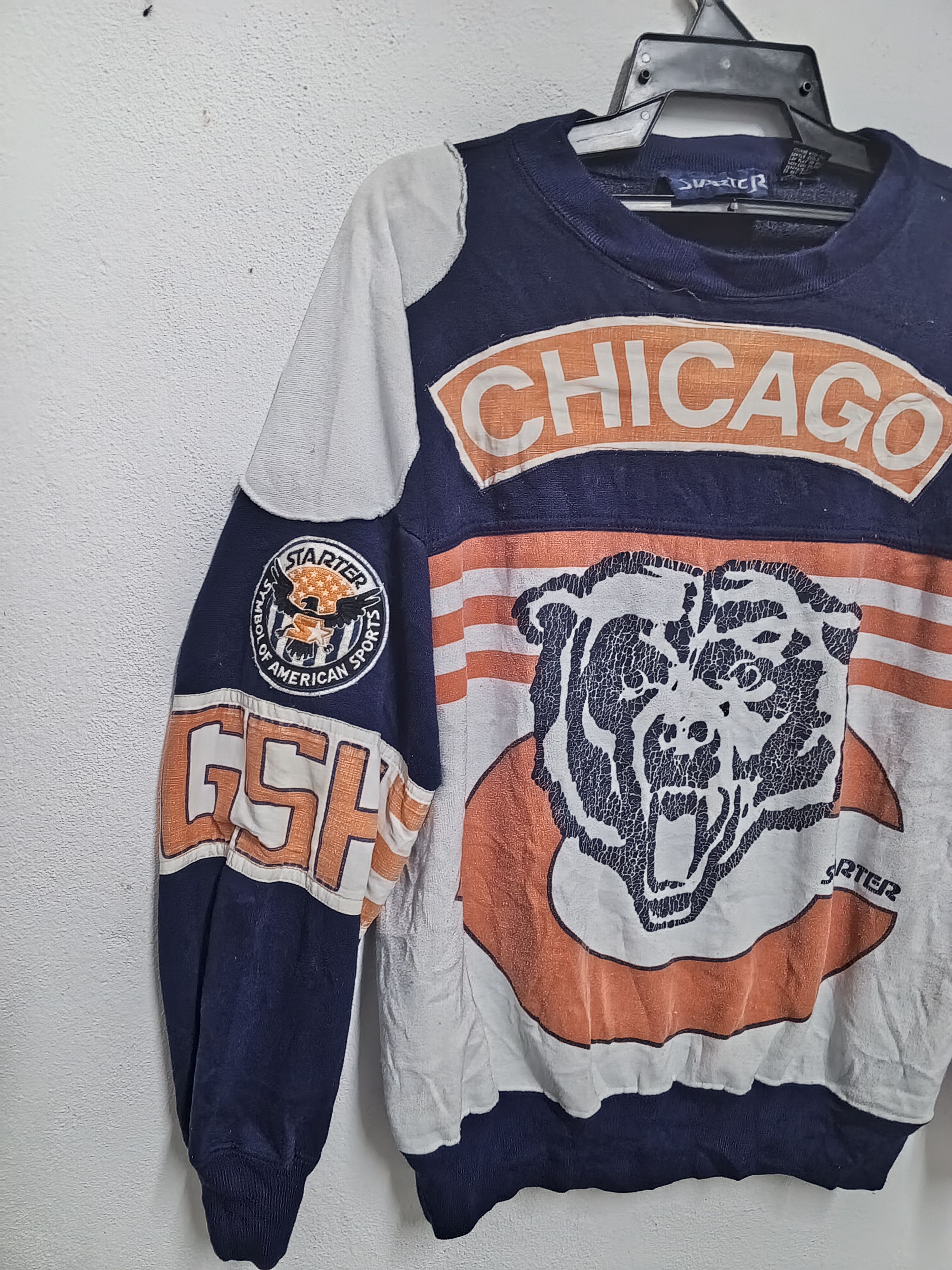 Starter 🔥90S VERY RARE🔥 STARTER AMERICAN SPORT CHICAGO Size US XL / EU 56 / 4 - 7 Thumbnail