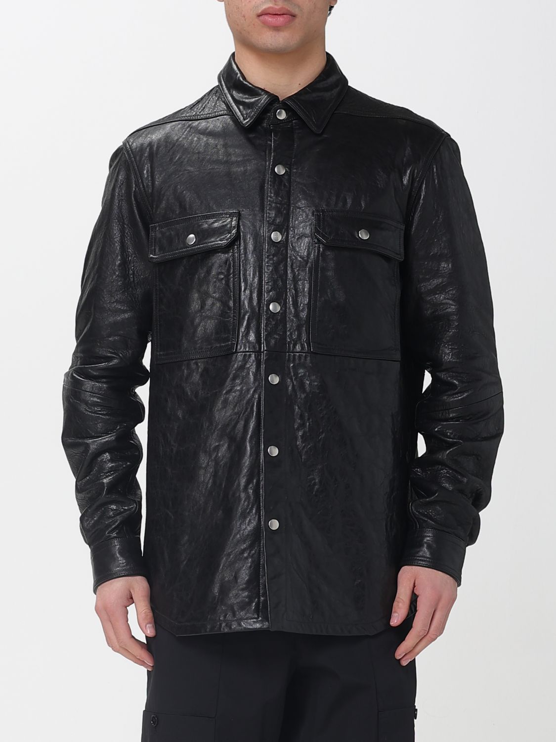 Rick Owens Rick Owens Jacket Men Black Size US XL / EU 56 / 4 - 1 Thumbnail