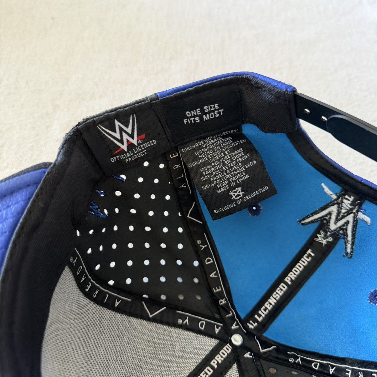 WWE WWE AJ Styles I Am Phenomenal Snapback Leather Hat Size ONE SIZE - 6 Thumbnail