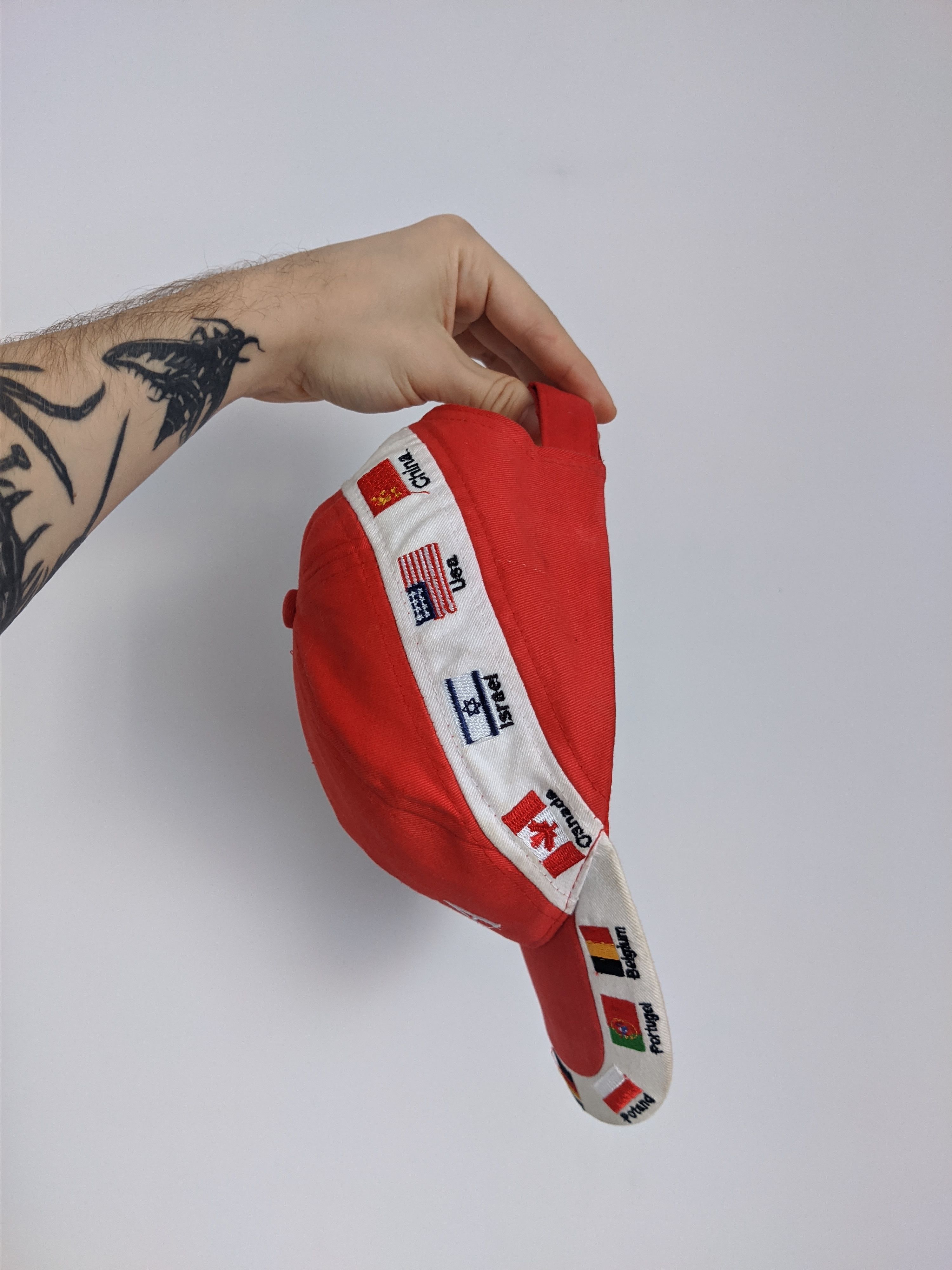 Vintage Vintage racing cap hat y2k italia Size ONE SIZE - 5 Thumbnail