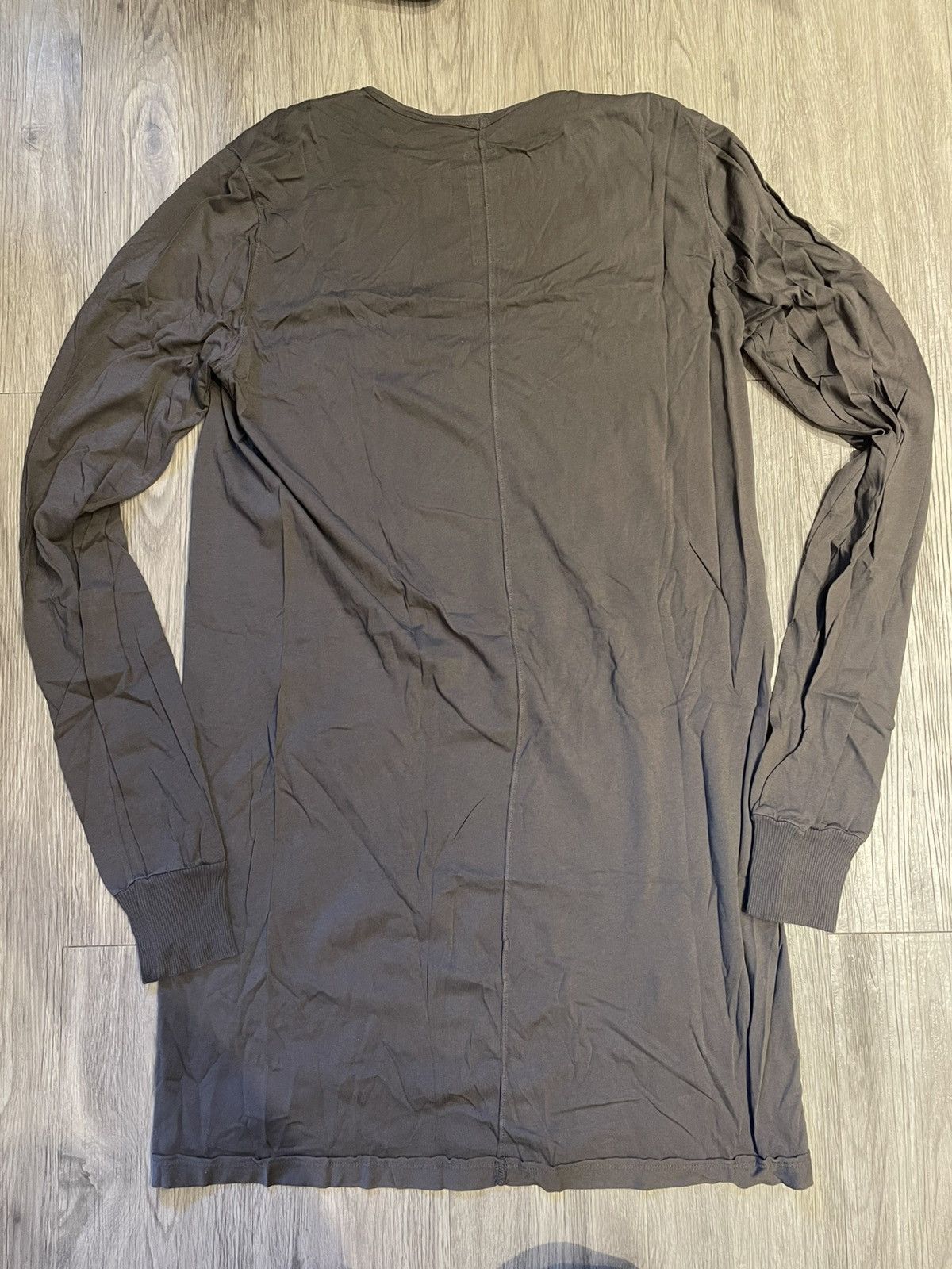 Rick Owens Drkshdw Rick Owens Long Sleeve Tee Size US XL / EU 56 / 4 - 3 Thumbnail