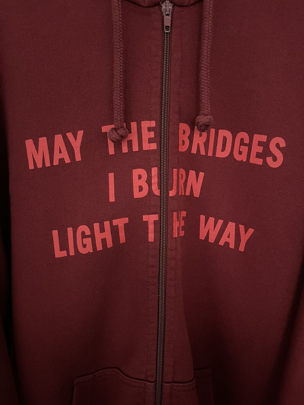 Vetements Vetements May The Bridges I Burn Hoodie (DSM Exclusive) Size US S / EU 44-46 / 1 - 3 Thumbnail