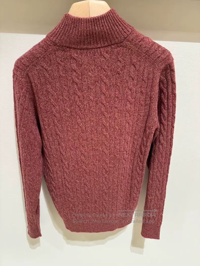 Loro Piana Loro Piana Men's casual mixed red zipper cashmere sweater Size US XL / EU 56 / 4 - 5 Thumbnail