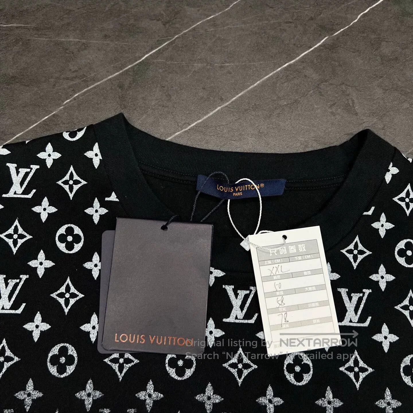 Louis Vuitton louis vuitton gradient logo short sleeve t-shirt. Size US XXL / EU 58 / 5 - 4 Thumbnail